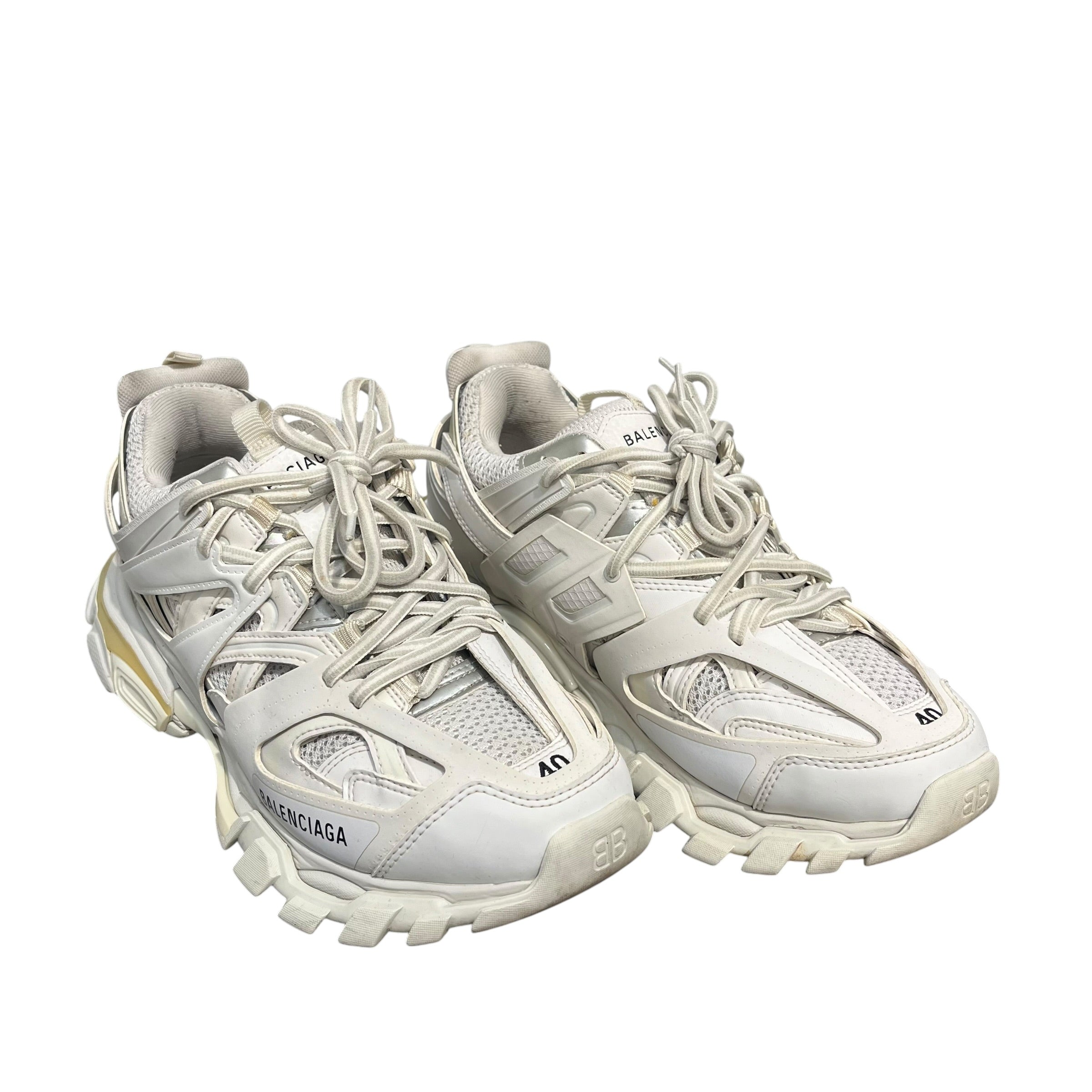 BALENCIAGA/Low-Sneakers/US 10/WHT/dad shoe view 1