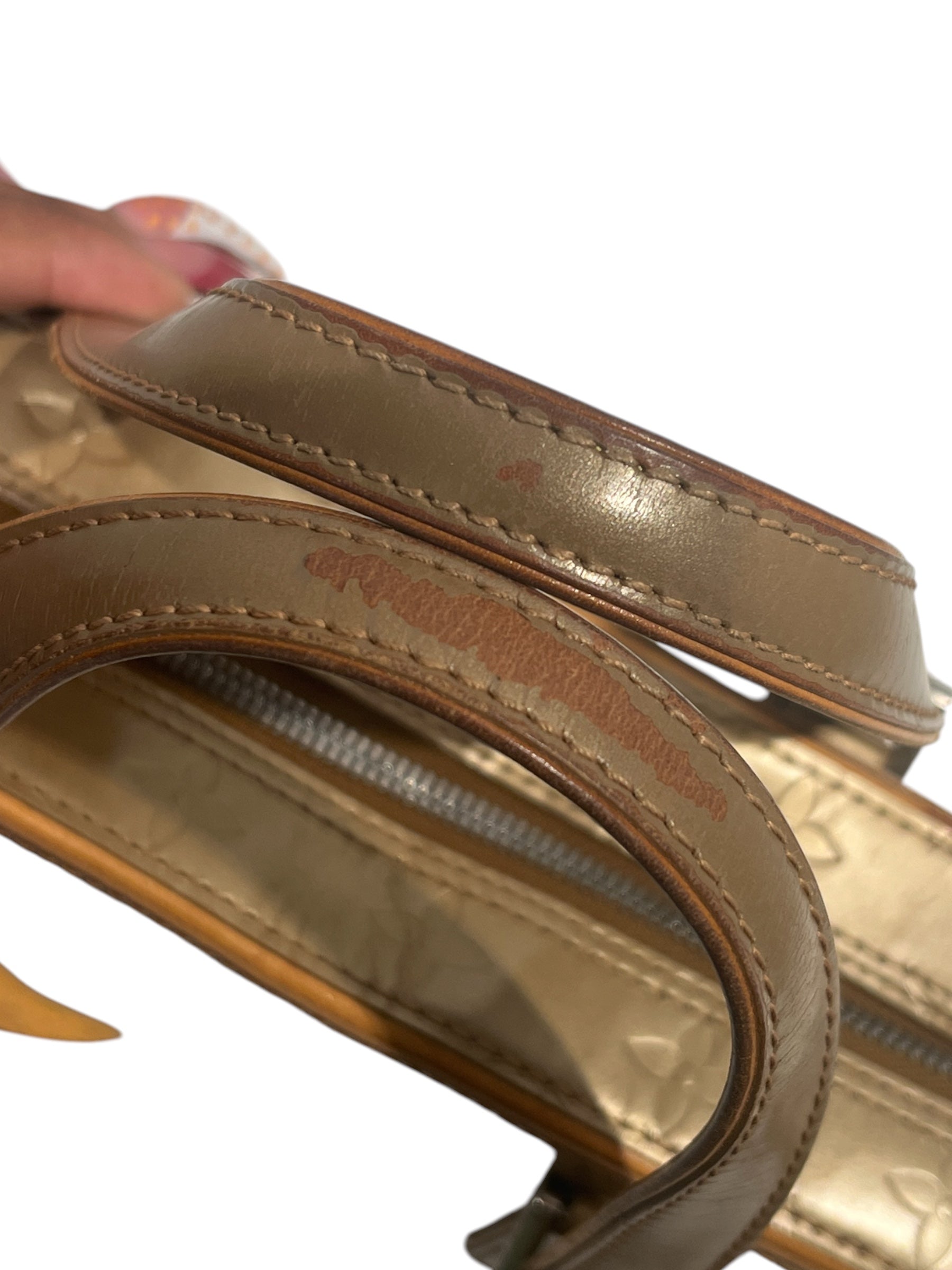 LOUIS VUITTON/Hand Bag/Leather/BEG/LVMONOGRAMSHELTON view 7
