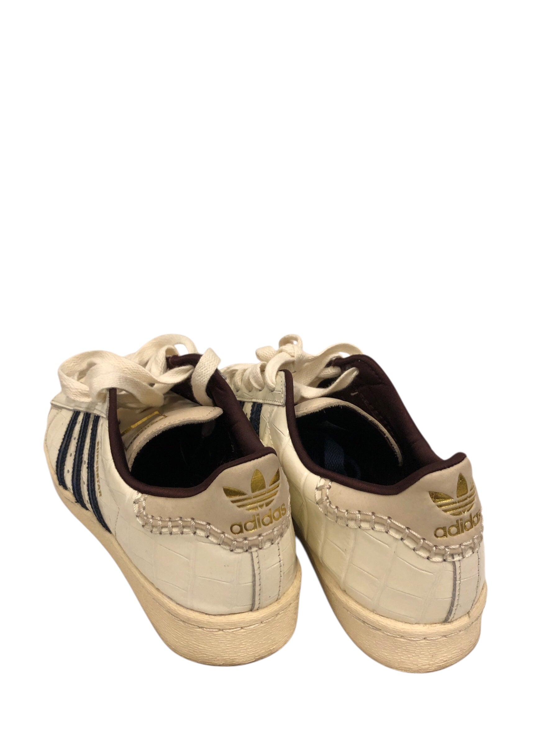 adidas/Low-Sneakers/US 9.5/Stripe/WHT/U-Tip/Wales Bonner Superstar view 2
