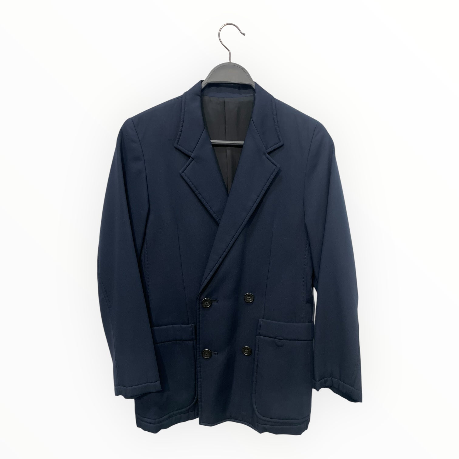Y's/Tailored Jkt/2/Cotton/NVY/DOUBLE BREASTED view 1