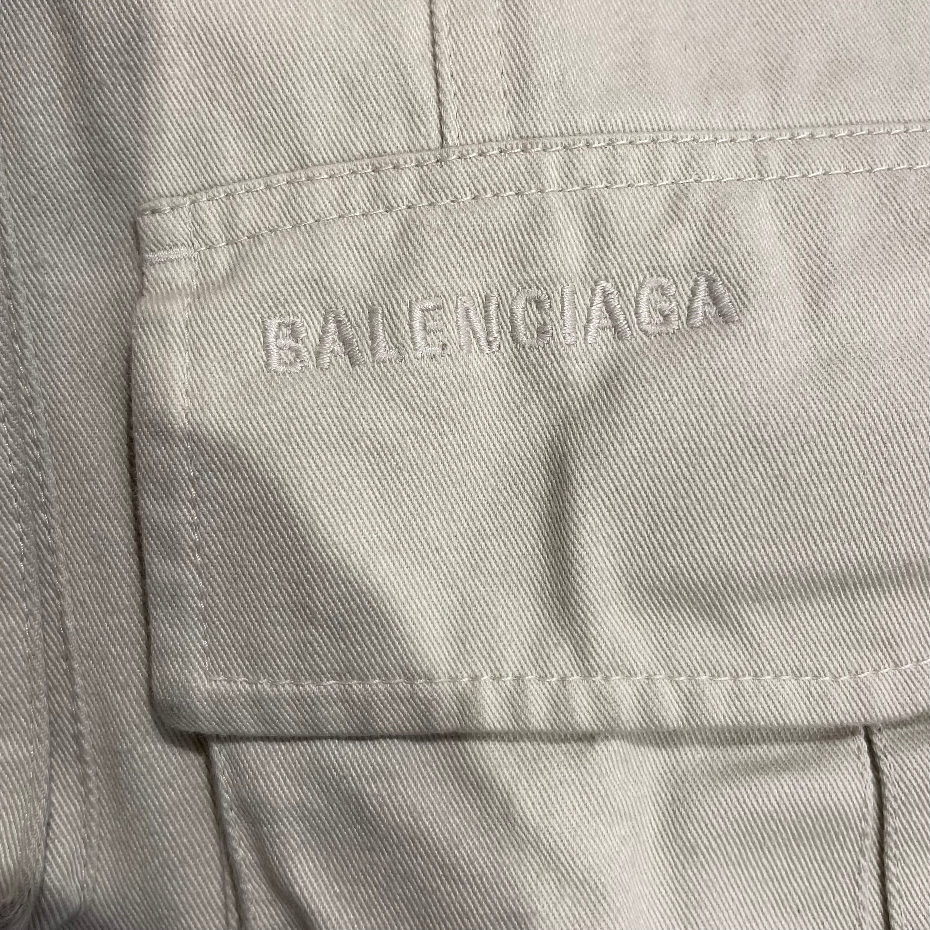 BALENCIAGA/Cargo Pants/M/Cotton/BEG/large cargo pants view 6