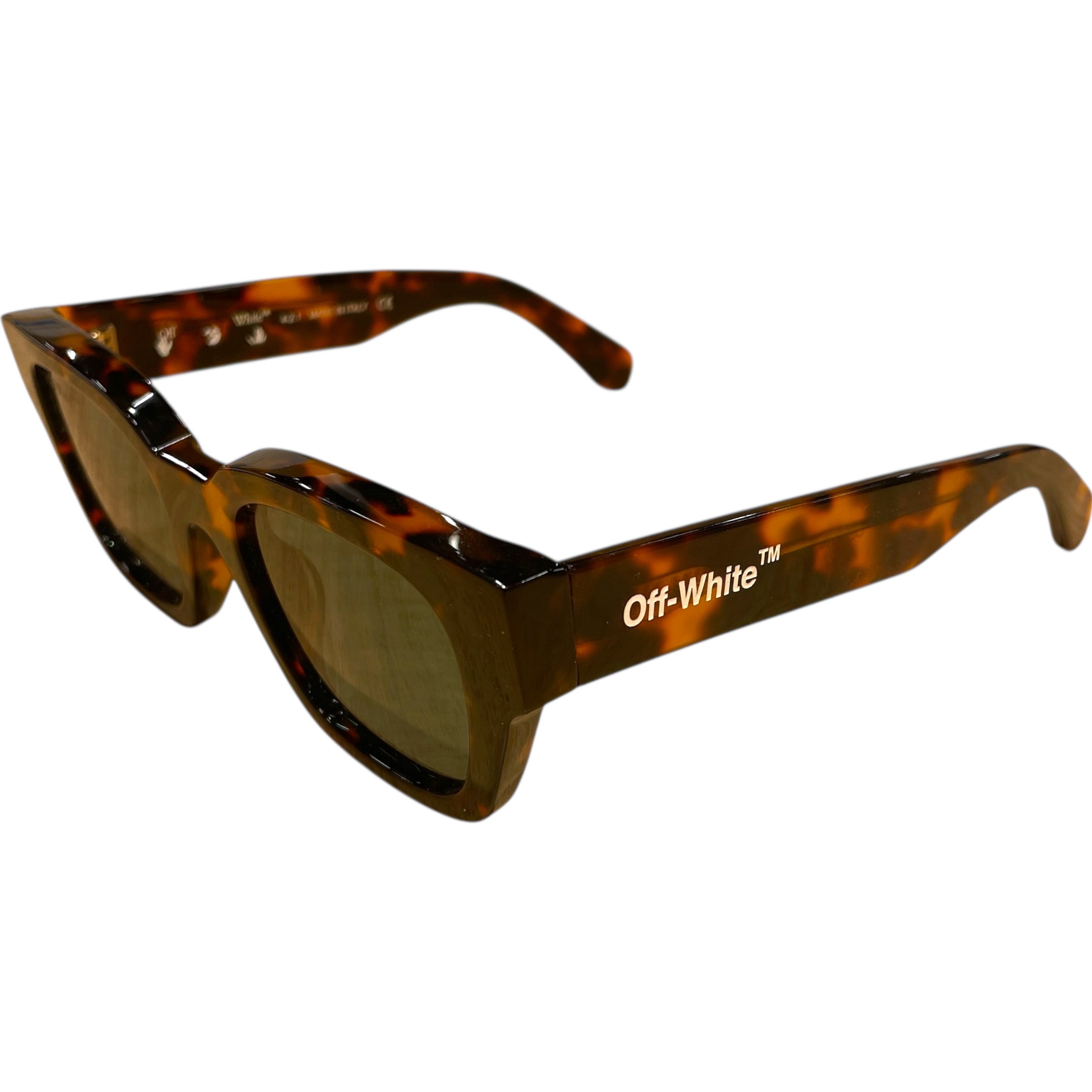 OFF-WHITE/Sunglasses/Leopard/Celluloid/BRW/Zurich view 2