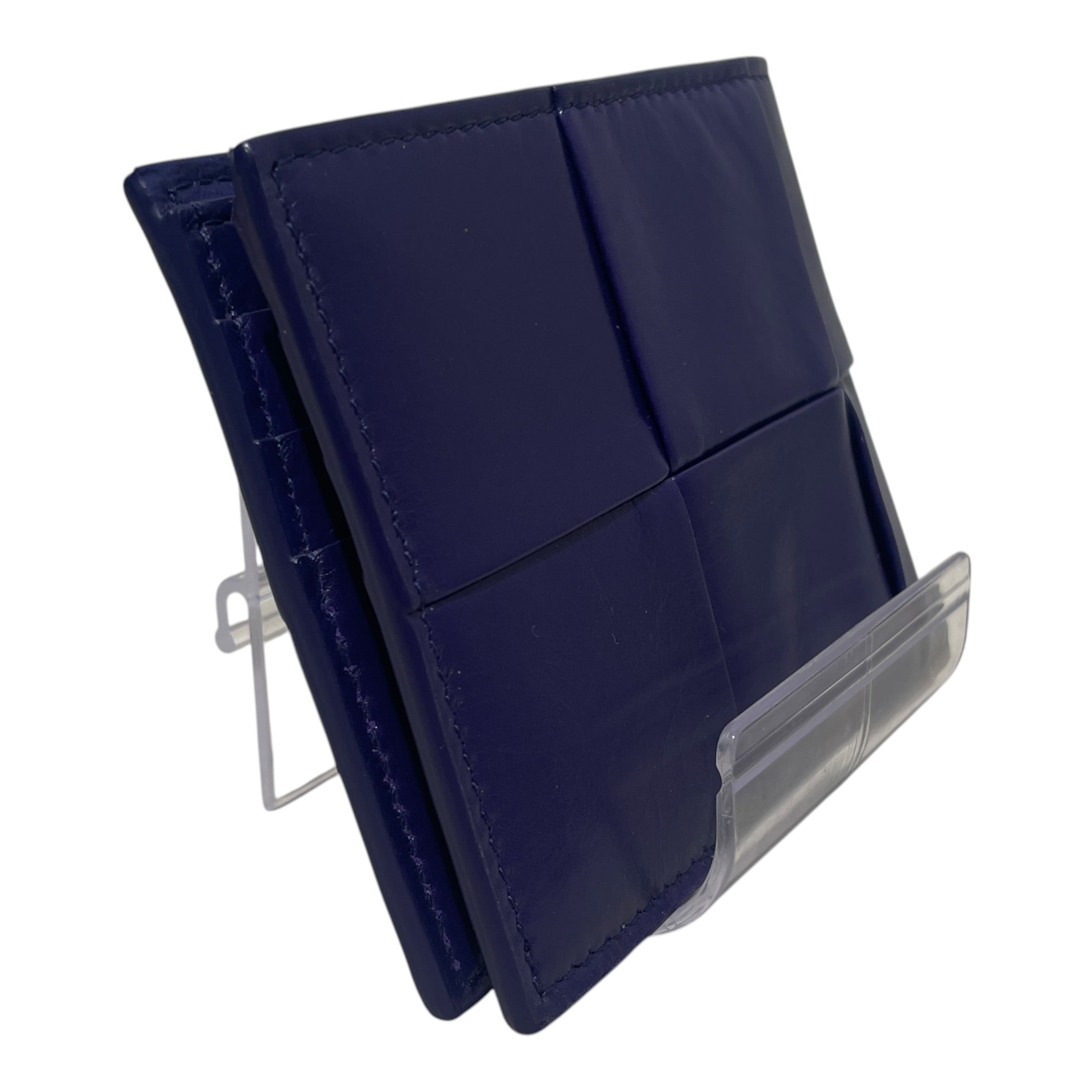 BOTTEGA VENETA/Bifold Wallet/Leather/PPL/M's/Woven Leather Wallet view 2