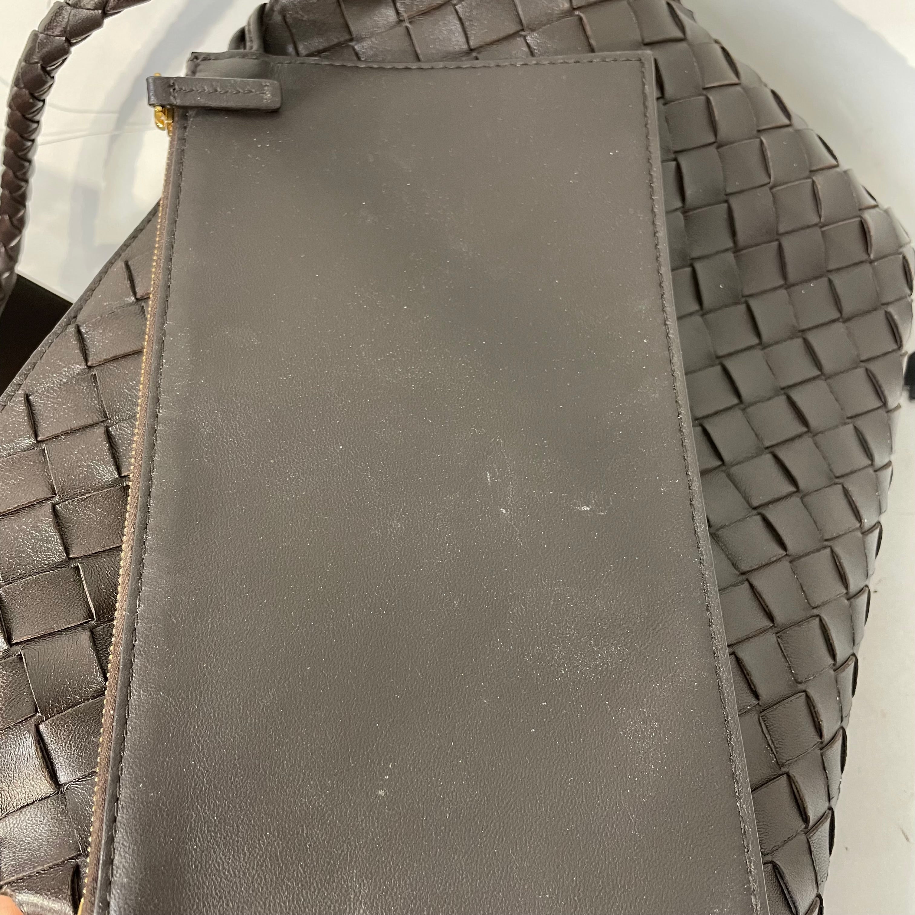 BOTTEGA VENETA/Tote Bag/Leather/BRW/parachute knot view 5