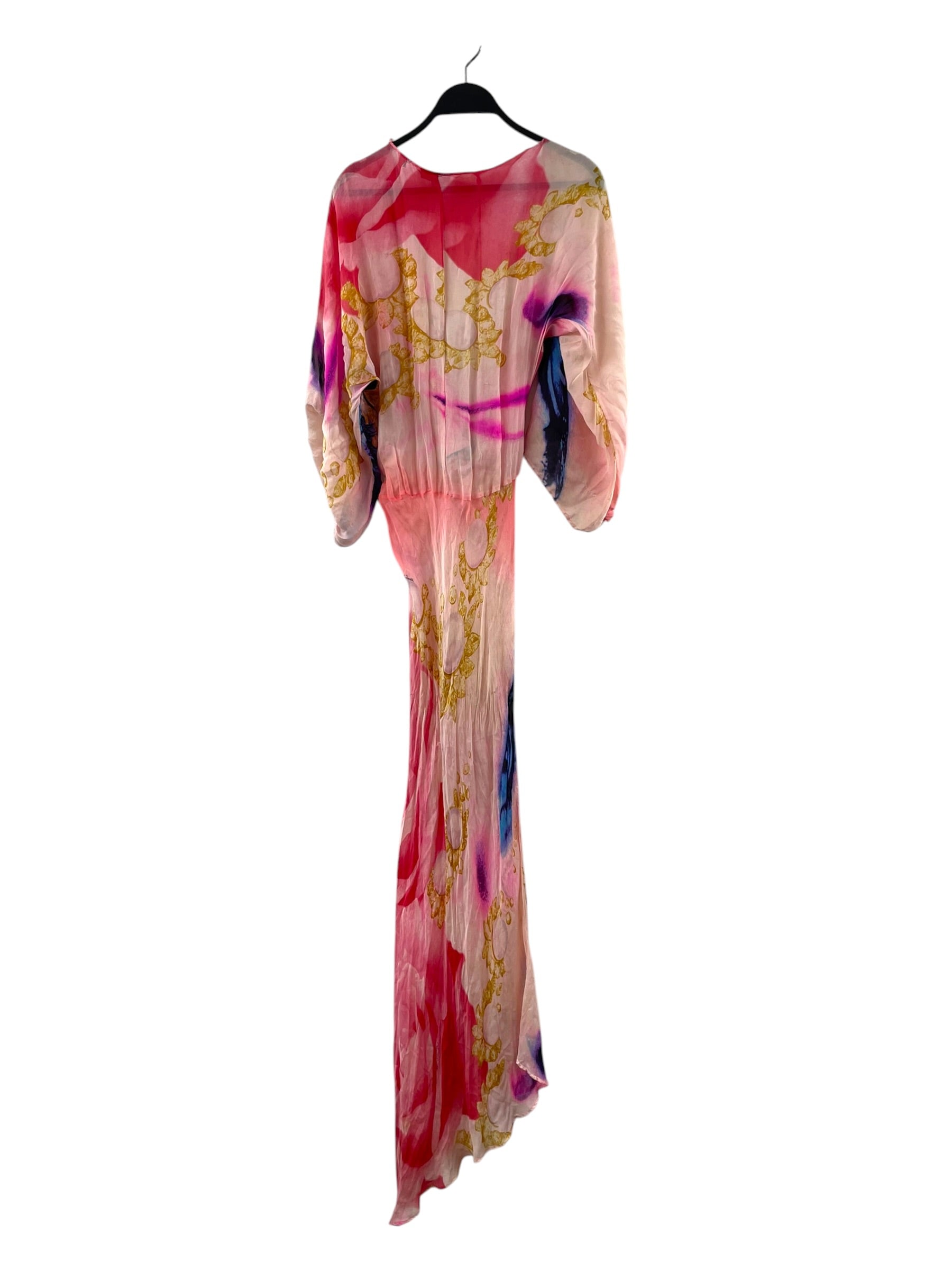 roberto cavalli/Dress/XS/All Over Print/Silk/MLT/2001 RUNWAY SILK MAXI view 2
