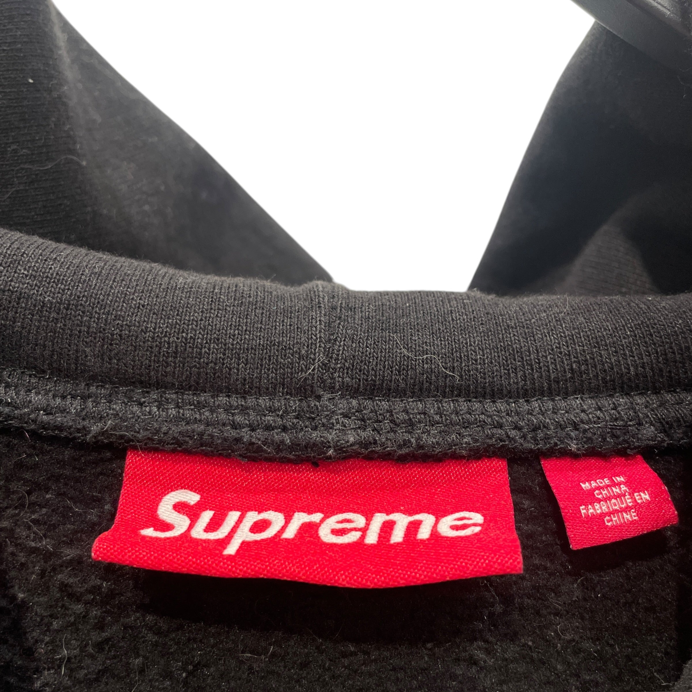 Supreme/Zip Up Hoodie/L/Cotton/BLK/SUPREME PLAYOFFS PATCH HOODIE view 4