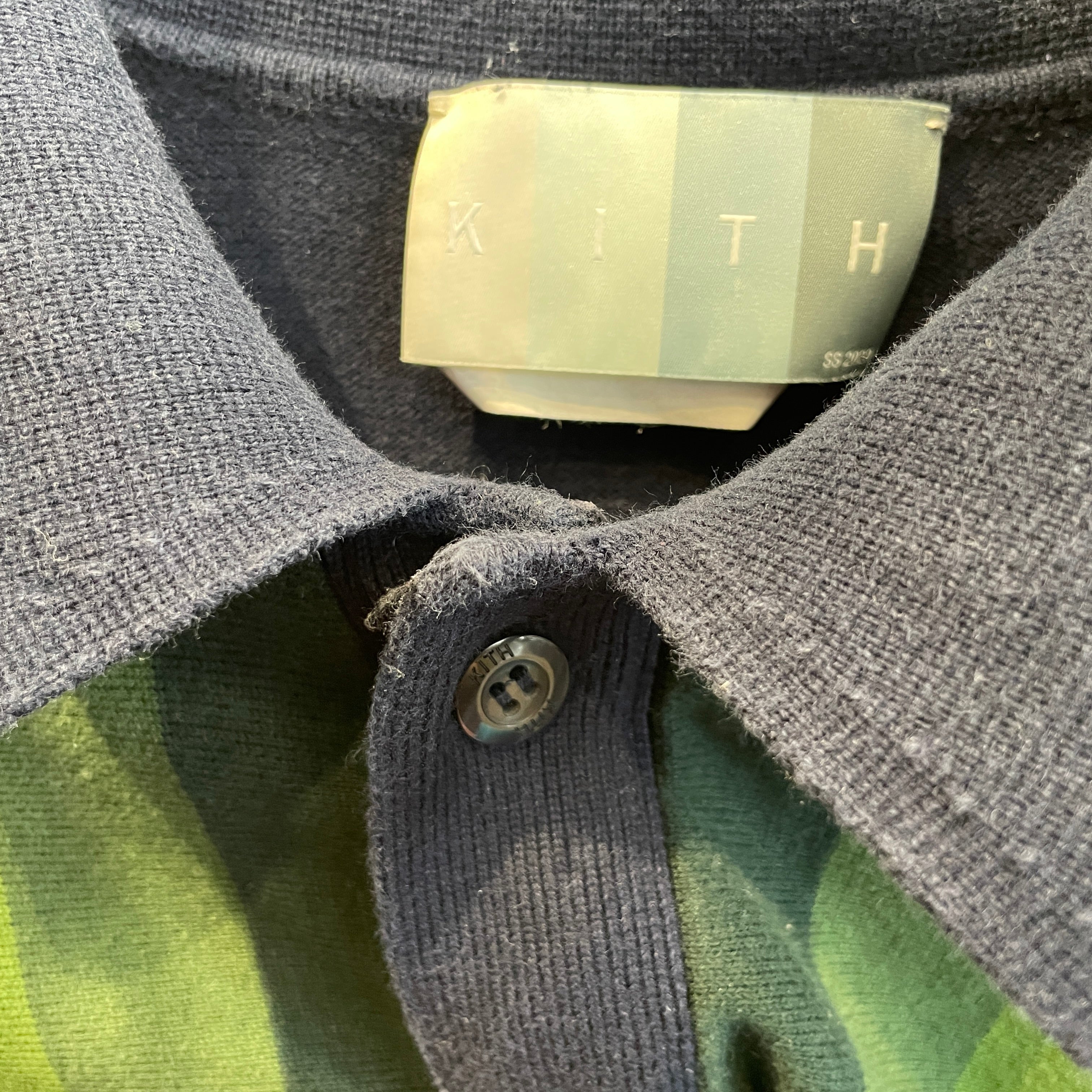 KITH/Polo Shirt/XXL/Cotton/BLU/Stripe/SS 2023 view 3
