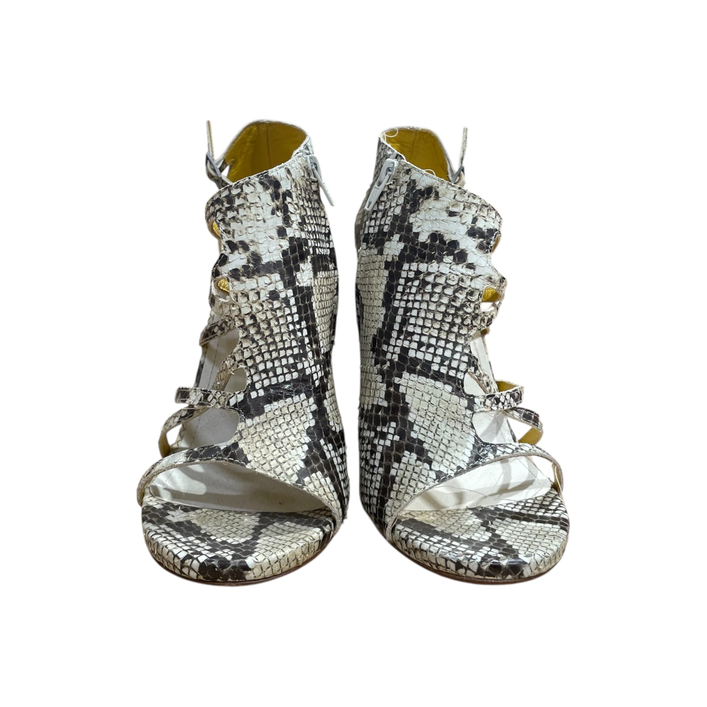 Maison Margiela/Heels/EU 37.5/Animal Pattern/MLT/SNAKESKIN HEEL view 3