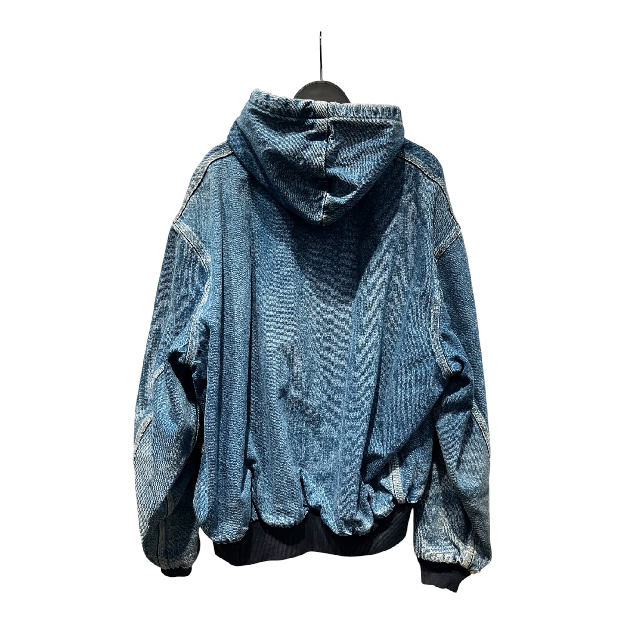 Carhartt/Zip Up Hoodie/Denim/BLU/ view 2