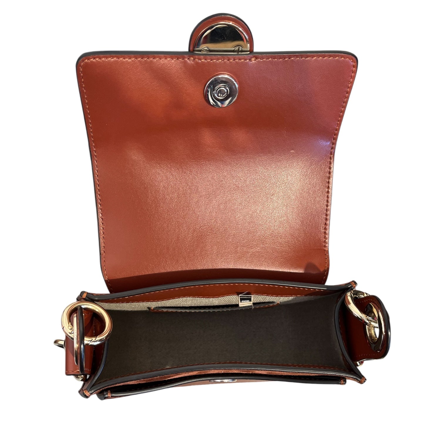 Chloe/Cross Body Bag/Leather/BRW/SMALL TESS BAG view 4