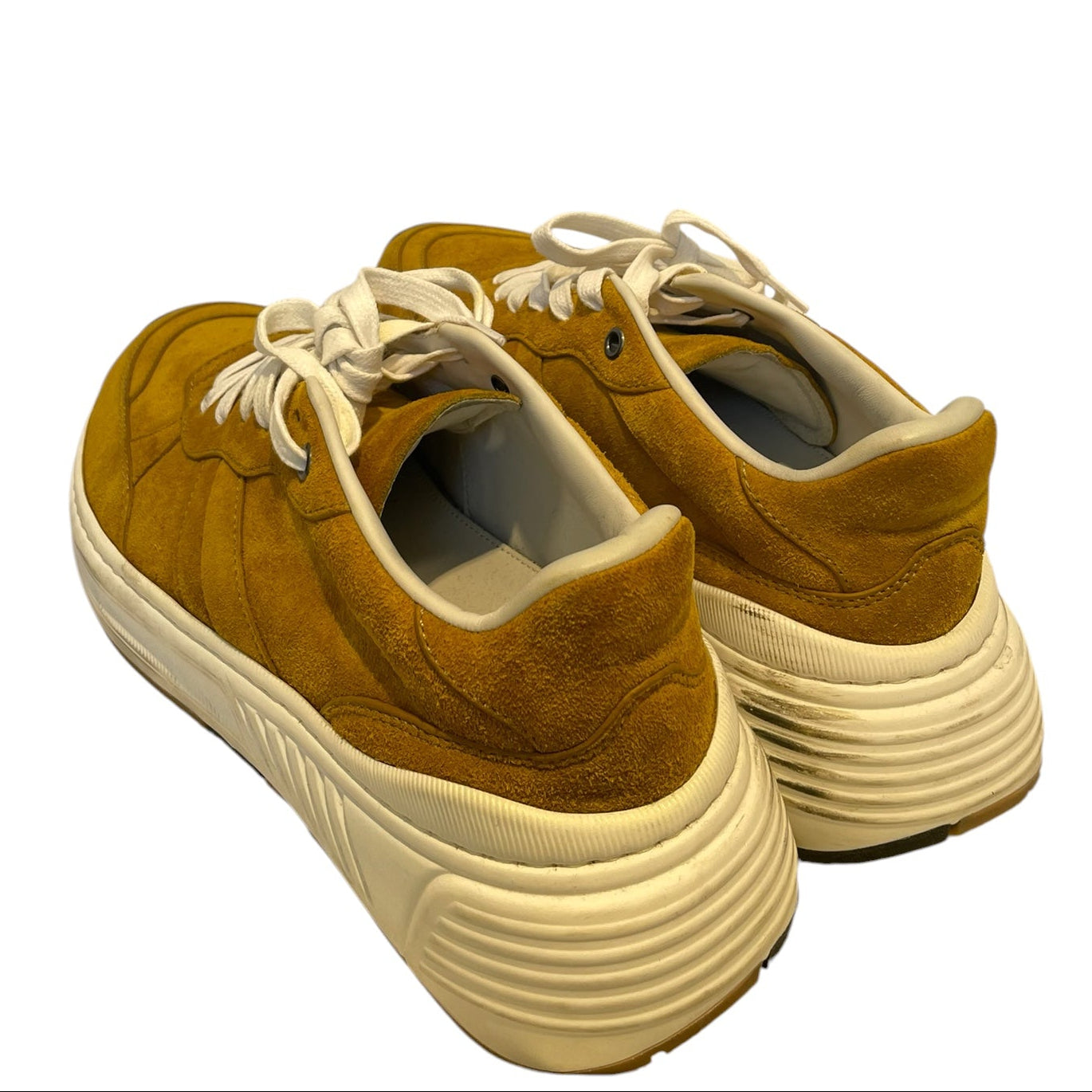 BOTTEGA VENETA/Low-Sneakers/EU 40/Suede/GLD/CHUNKY LOW view 2