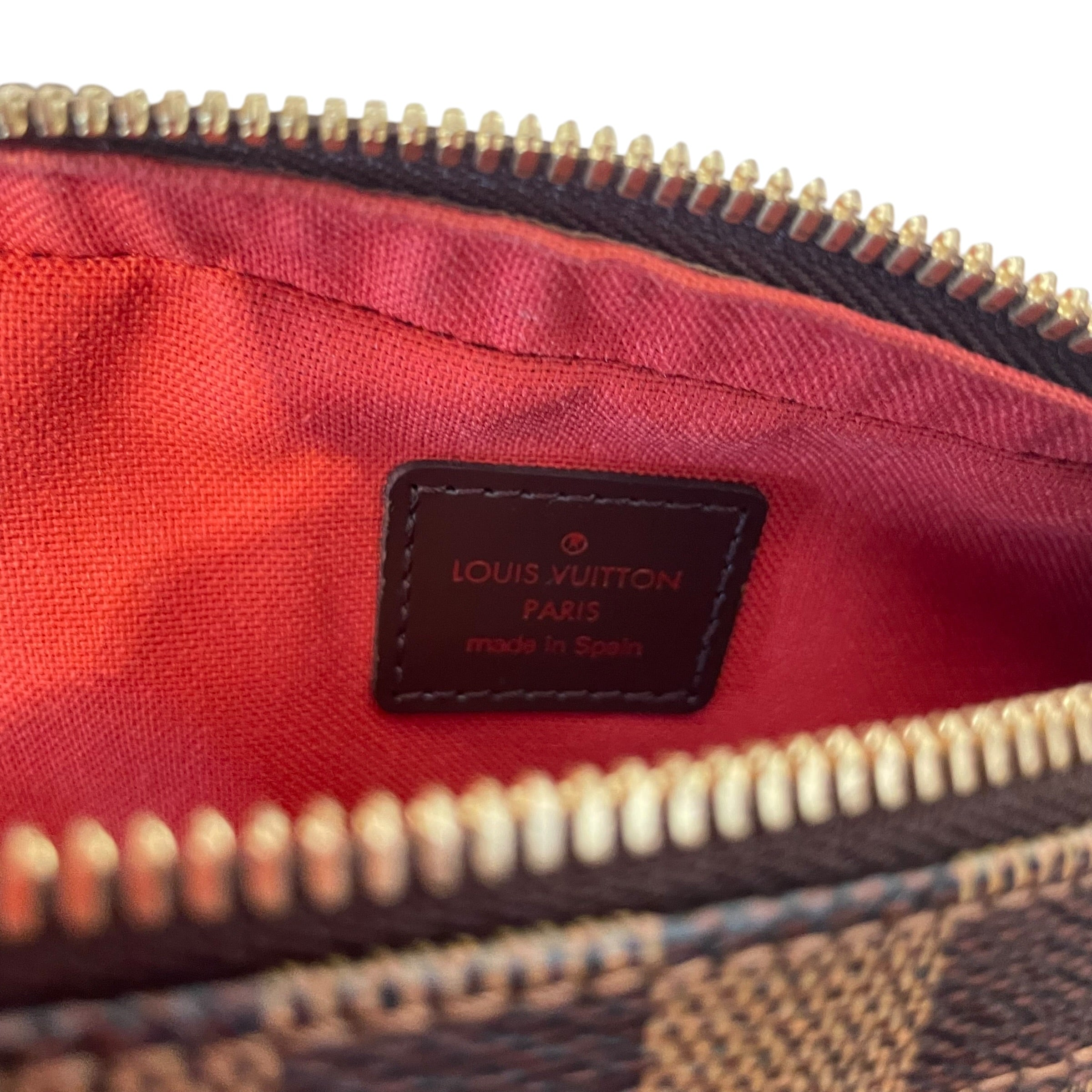 LOUIS VUITTON/Cross Body Bag/Hombre Check/Leather/BRW/DAMIER EBENE view 2