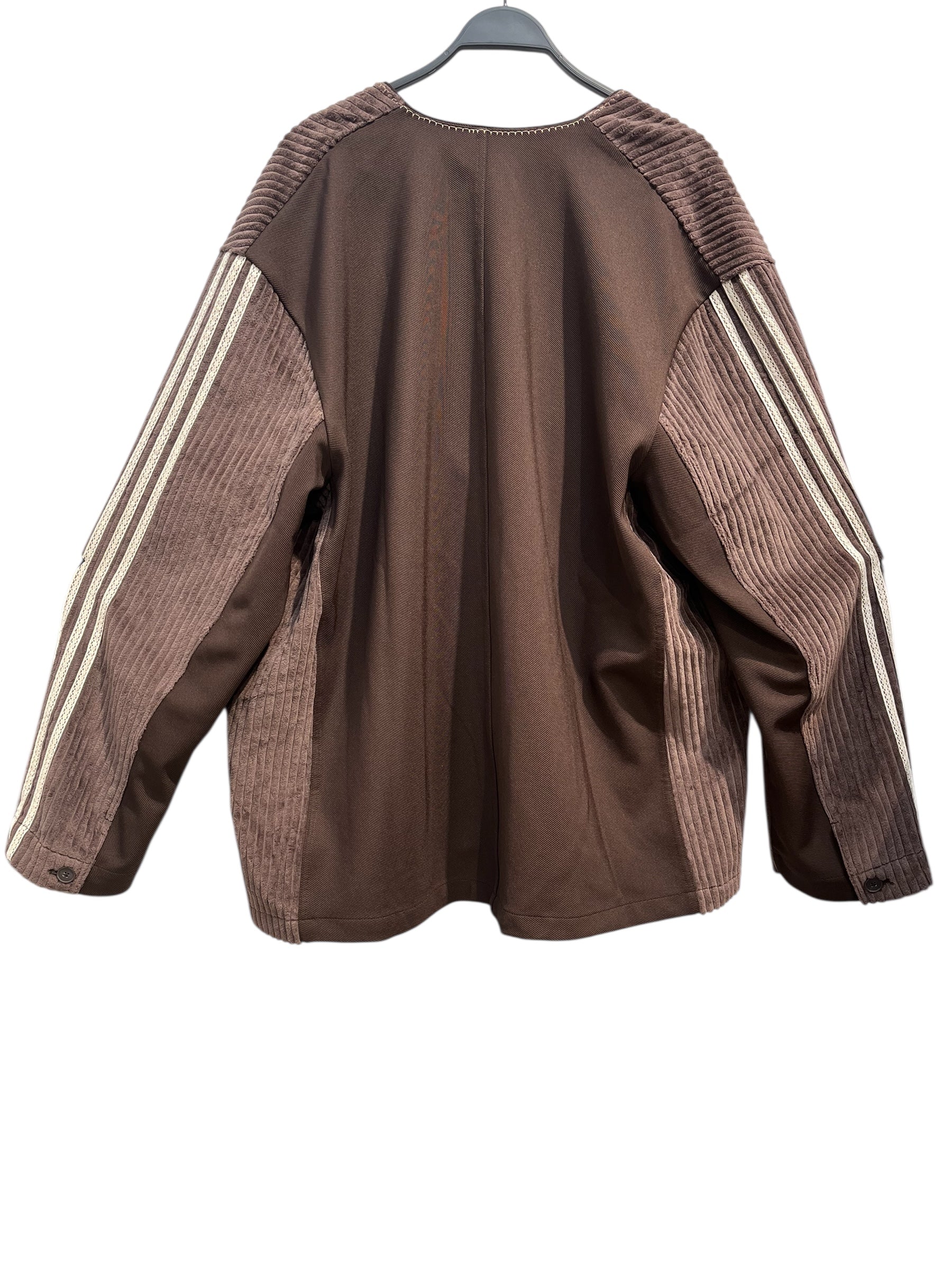adidas/CLOT(CLOTAPPAREL)/Jacket/XXL/Cotton/BRW/LACE DETAIL/ CROSS TIE view 2