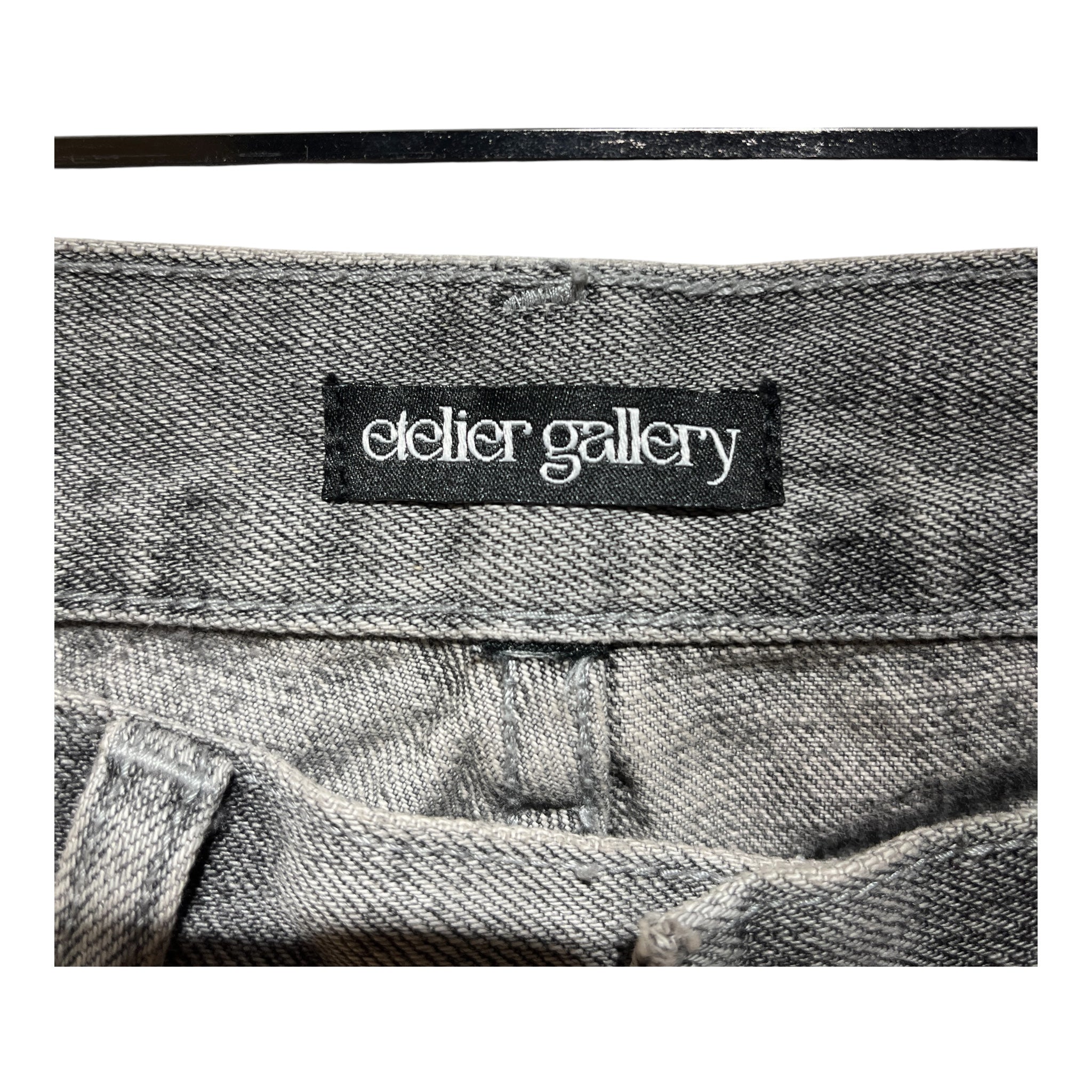 etelier gallery/Bootcut Pants/28/Denim/SLV/DRAG DENIM view 4
