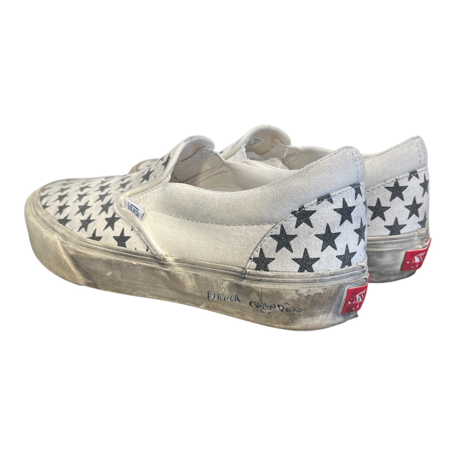 VANS/Shoes/US 8.5/WHT/BIANCA CHANDON STAR SLIP ON view 2