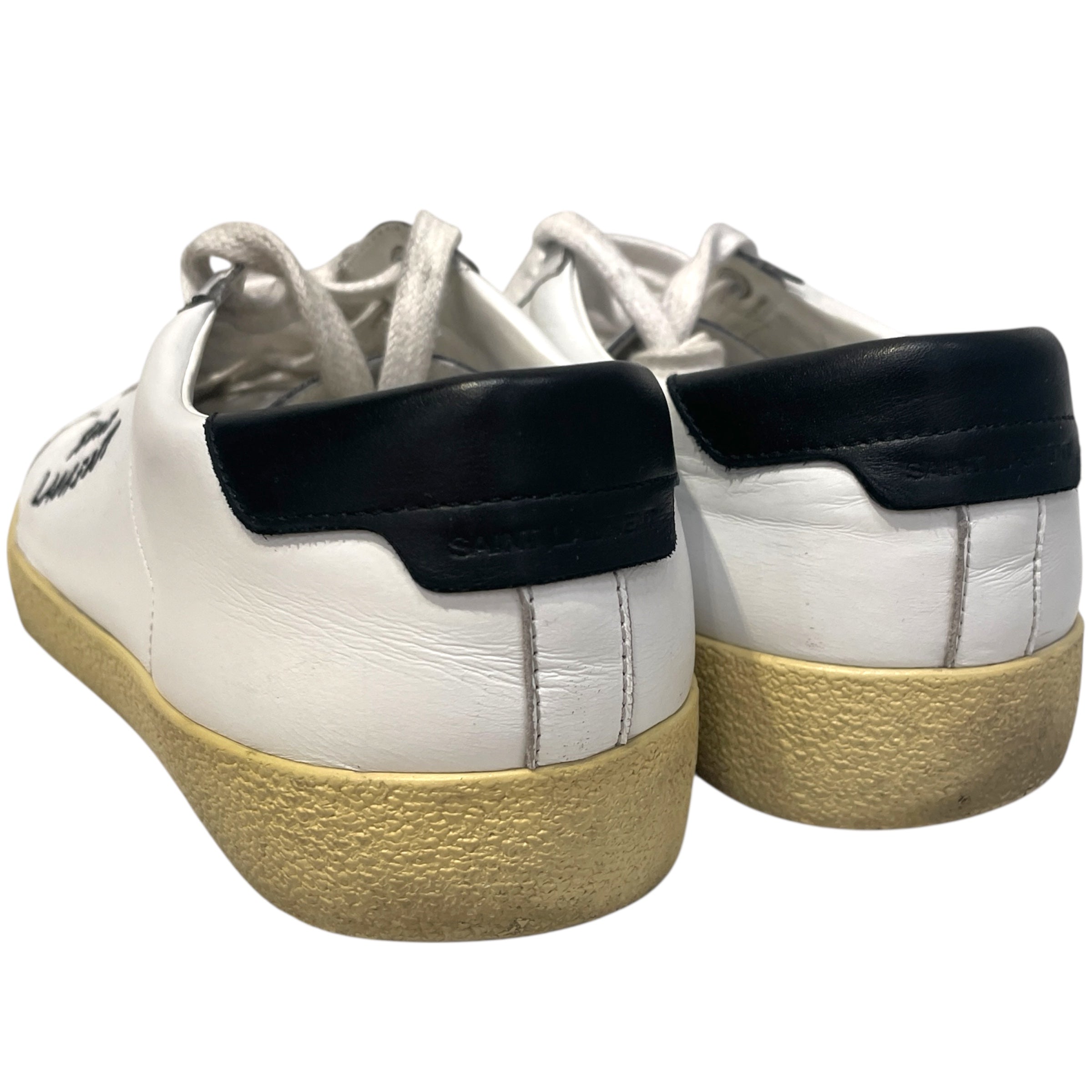 SAINT LAURENT/Low-Sneakers/EU 41/Leather/WHT/Court Classic SL/06 view 2