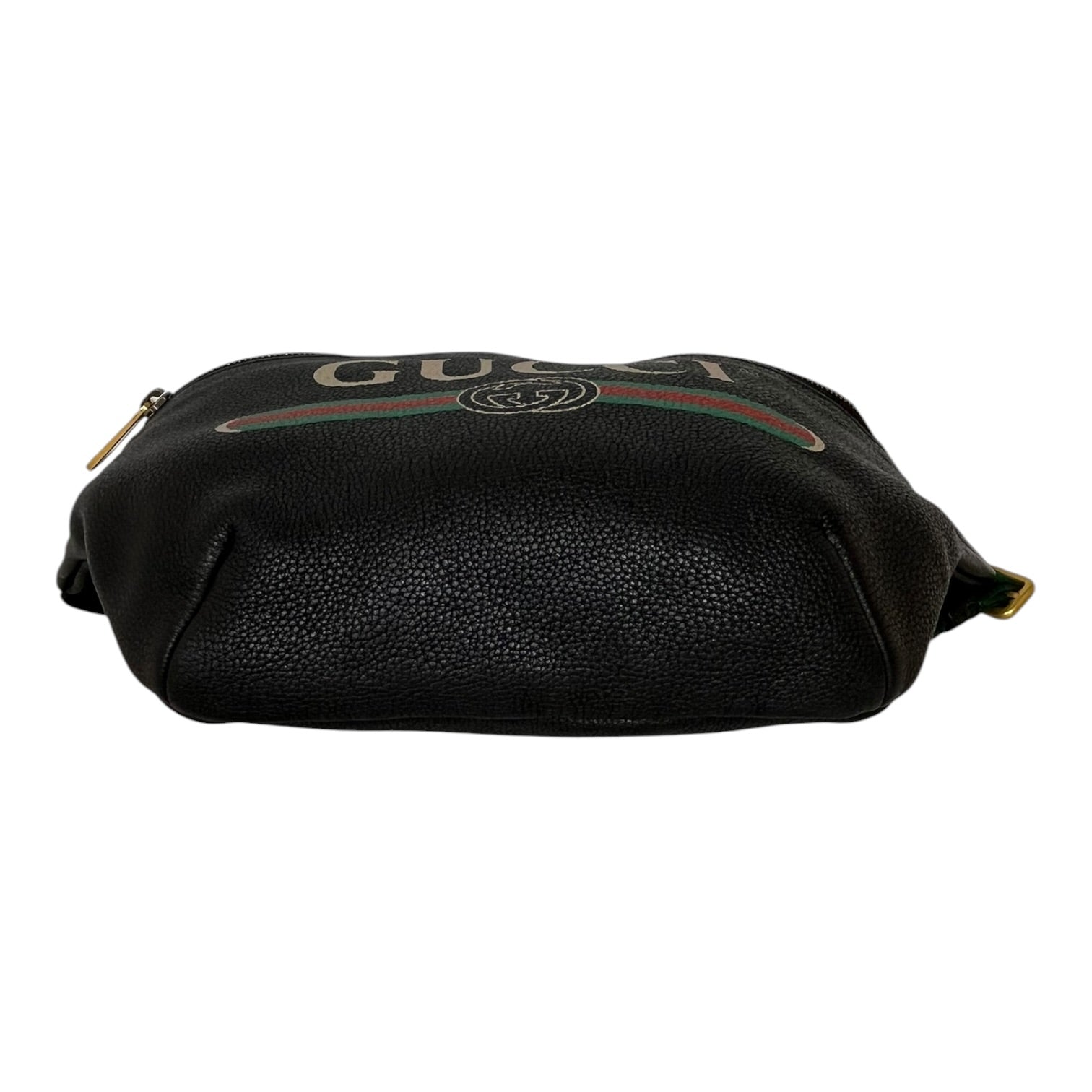 GUCCI/Bag/Leather/BLK/Waist Belt Bag Logo view 4