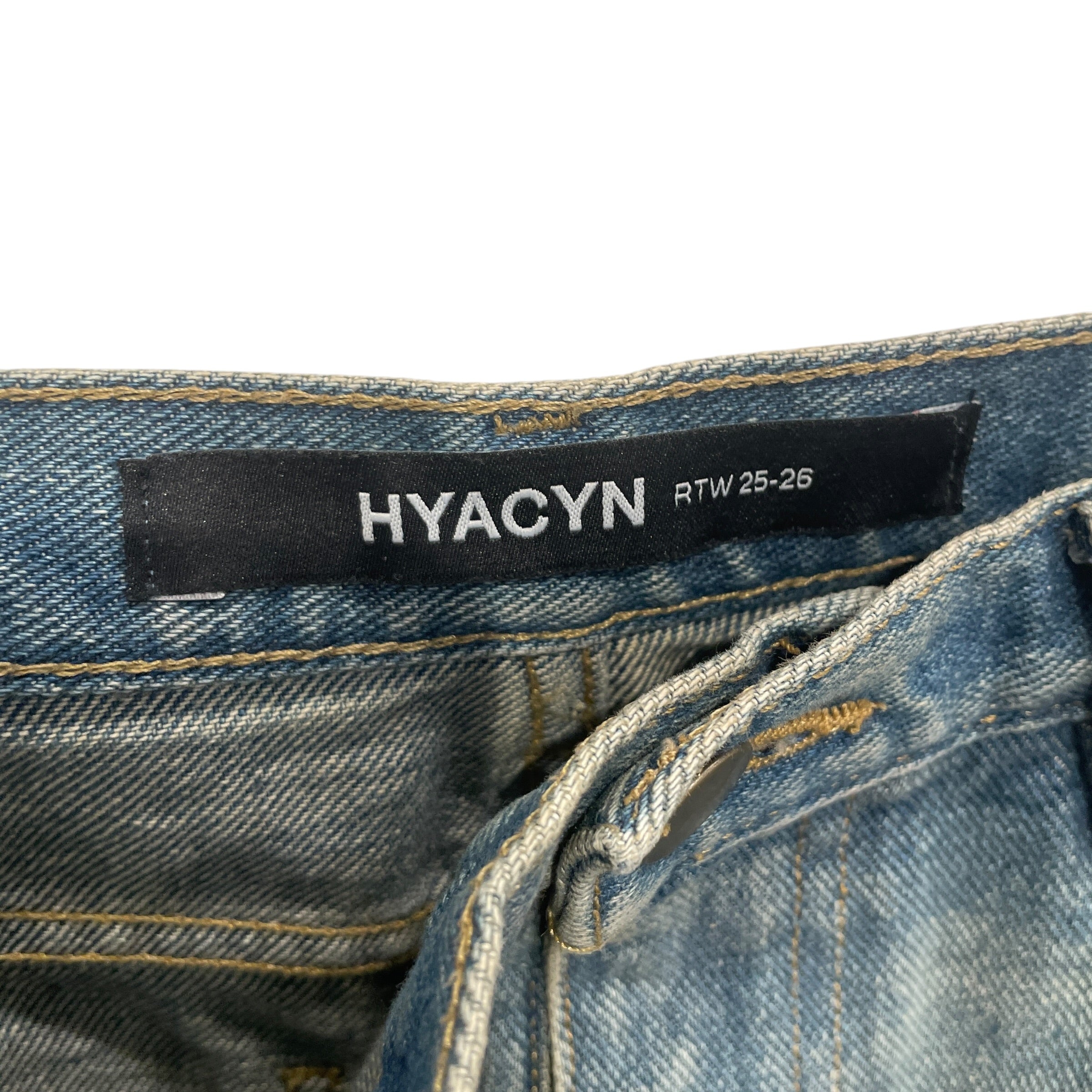 HYACIN/Straight Pants/31/Cotton/IDG/RTW 25-26 STRAIGHT CUT DENIM view 3