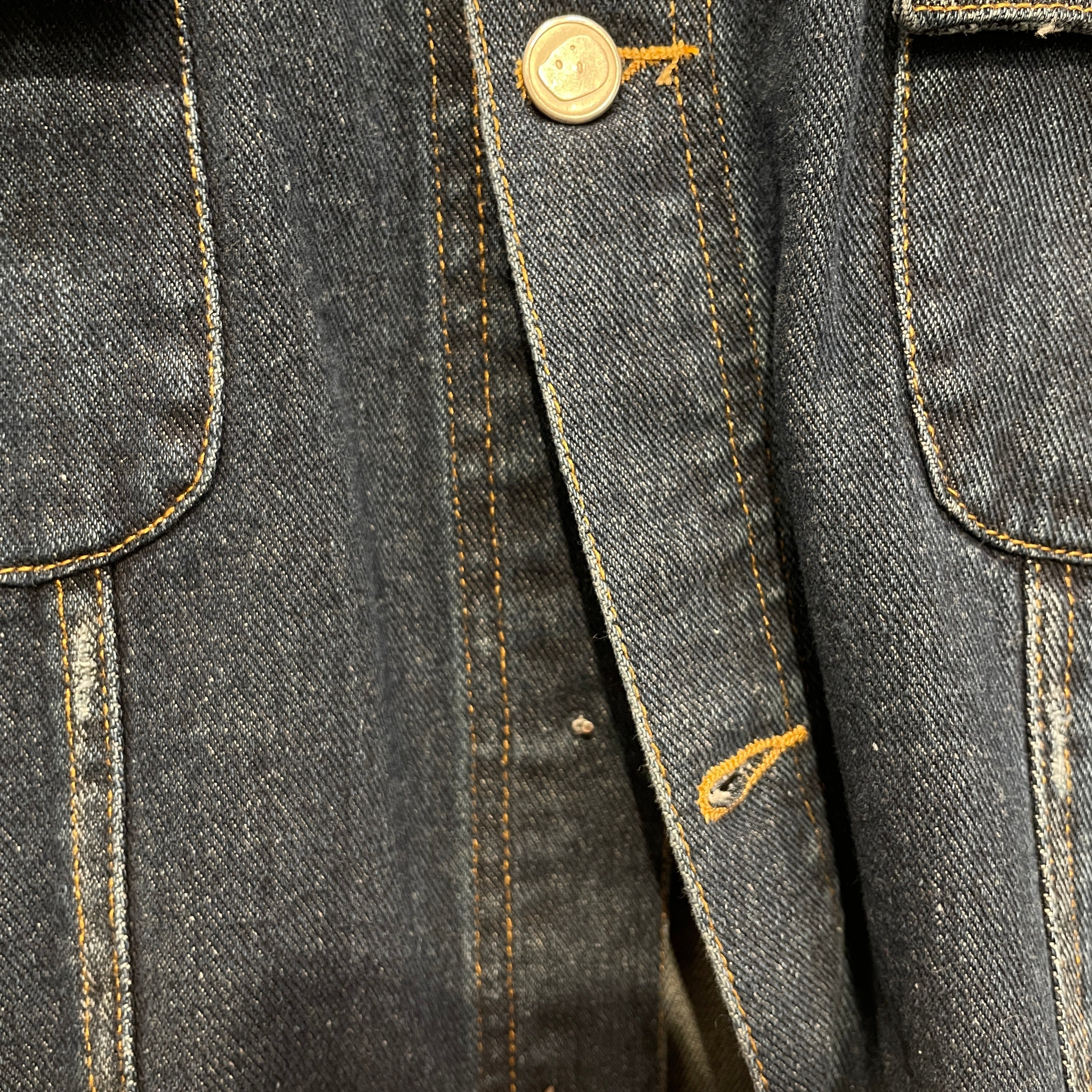 YOUTHS IN BALACLAVA/Denim Jkt/L/Denim/BLU/"GODSTAR" embroidered view 3