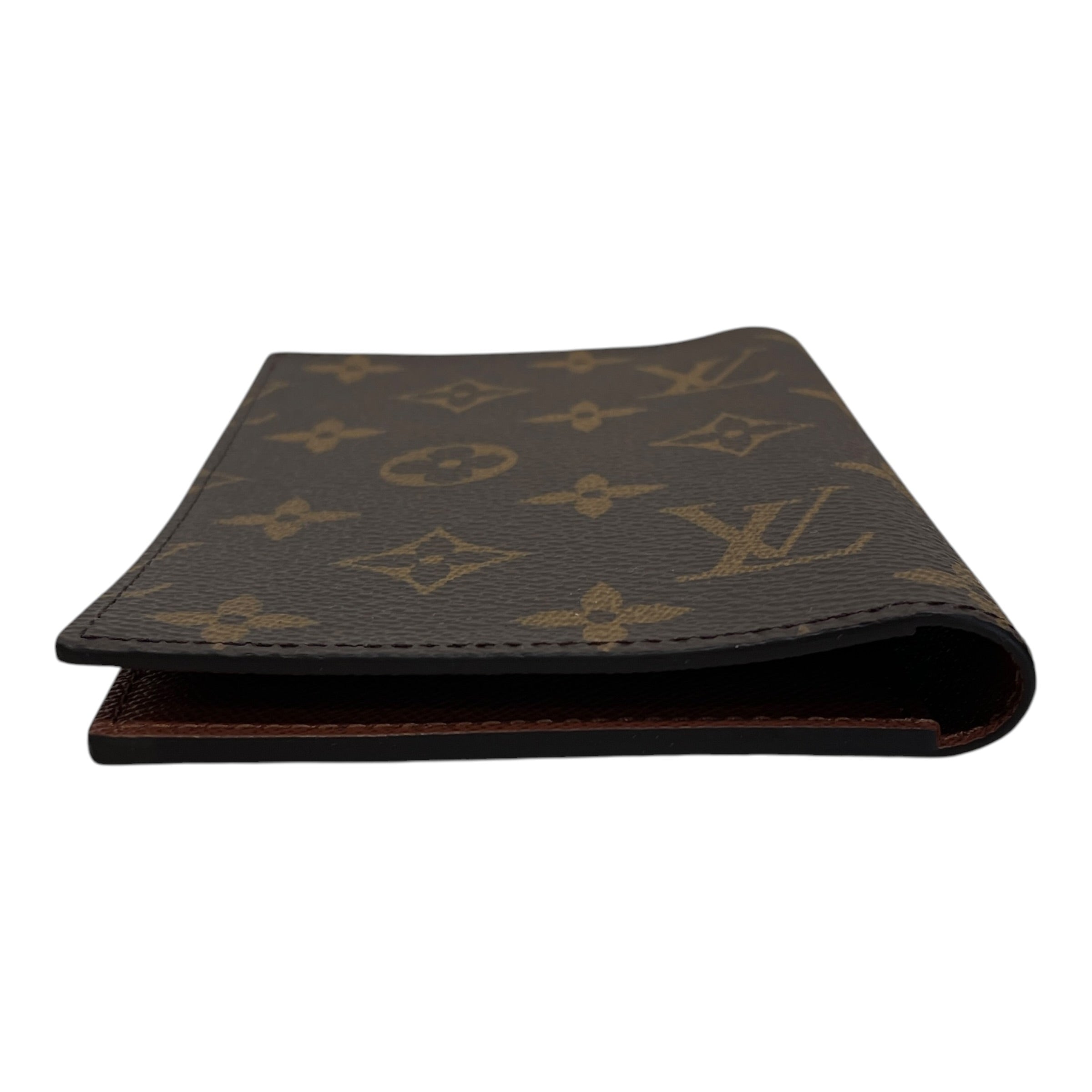 LOUIS VUITTON/Long Wallet/Monogram/Leather/BRW/M's/PASSPORT HOLDER view 3