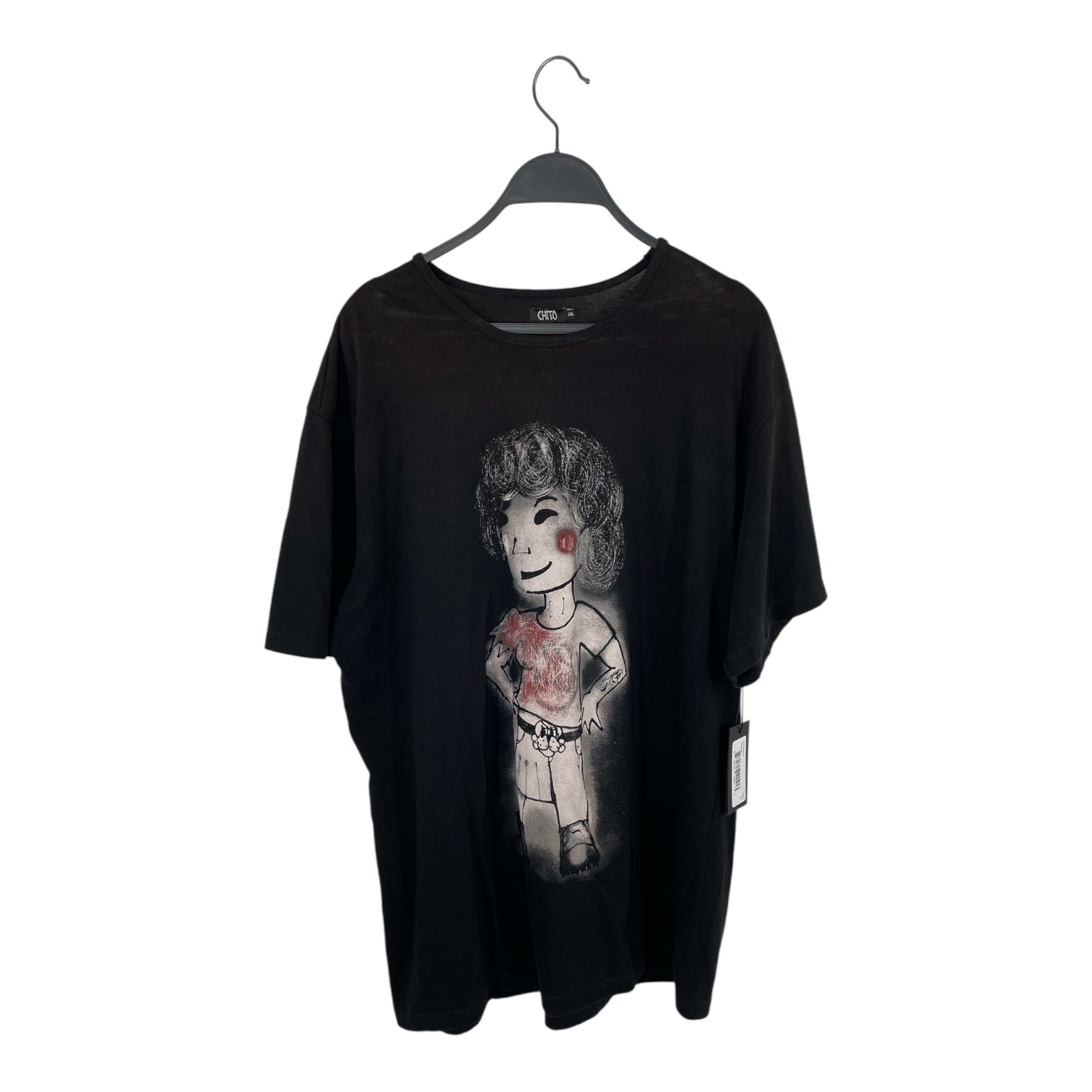 CHITO/T-Shirt/XXL/Cotton/BLK/Graphic/chito punkii view 1