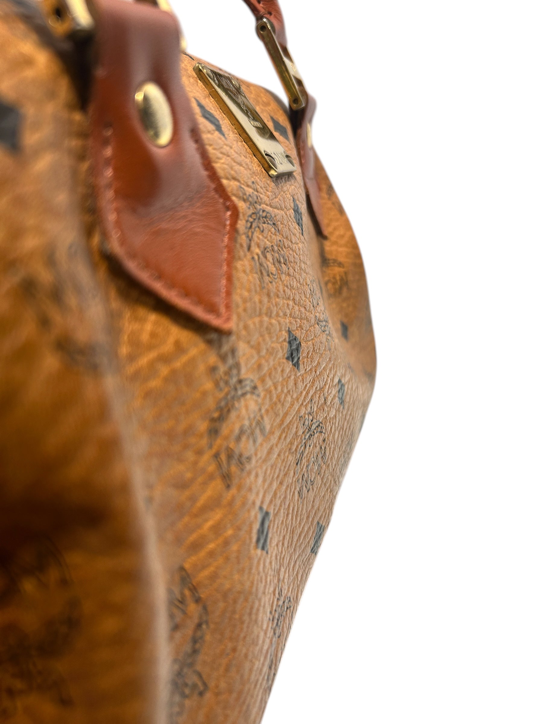 MCM/Hand Bag/Leather/BRW/ view 6