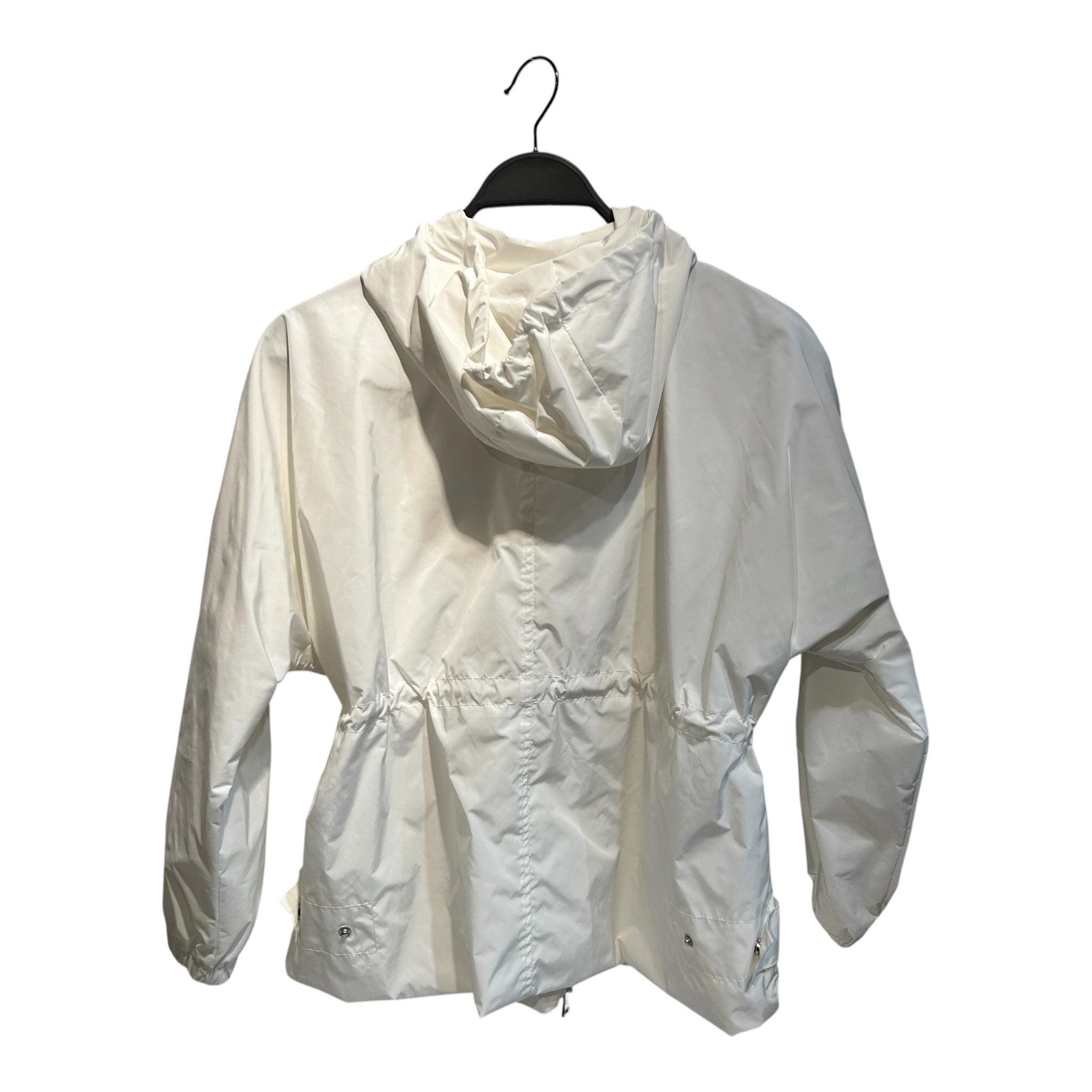 MONCLER/Windbreaker/Nylon/WHT/SILVER HARDWARE view 2