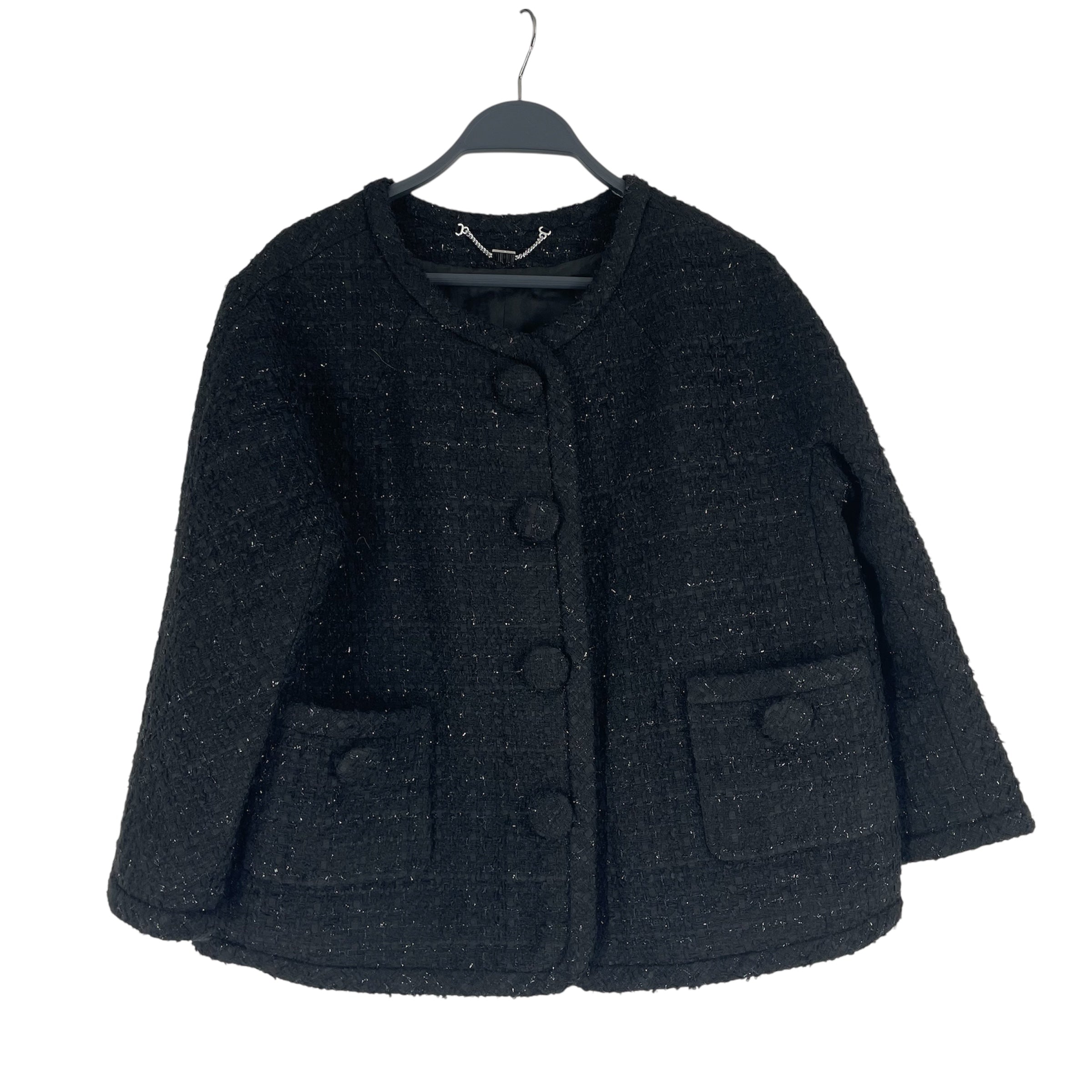 MARC JACOBS/Jacket/L/Cotton/BLK/170/92A/ TWEED LADY view 1
