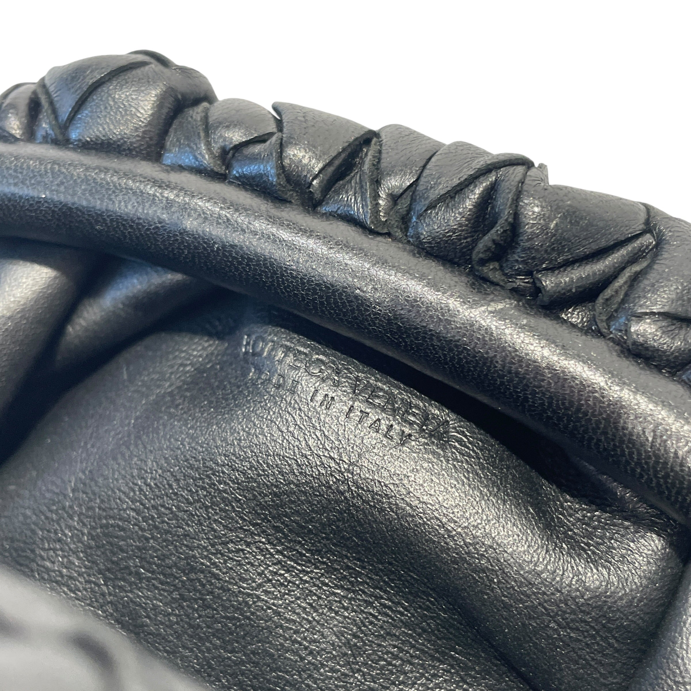 BOTTEGA VENETA/Bag/Leather/BLK/INTRECCIATO POUCH view 7