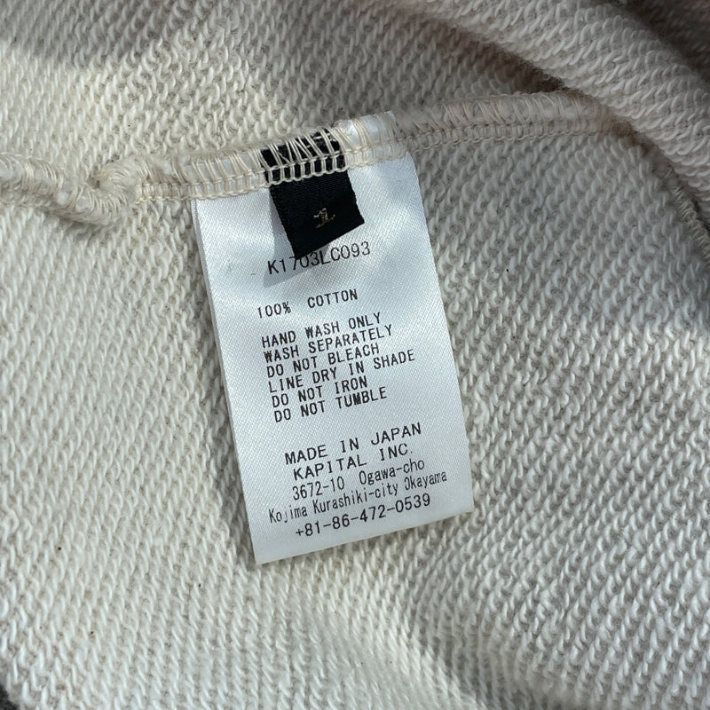 KAPITAL/Hoodie/1/Cotton/WHT/