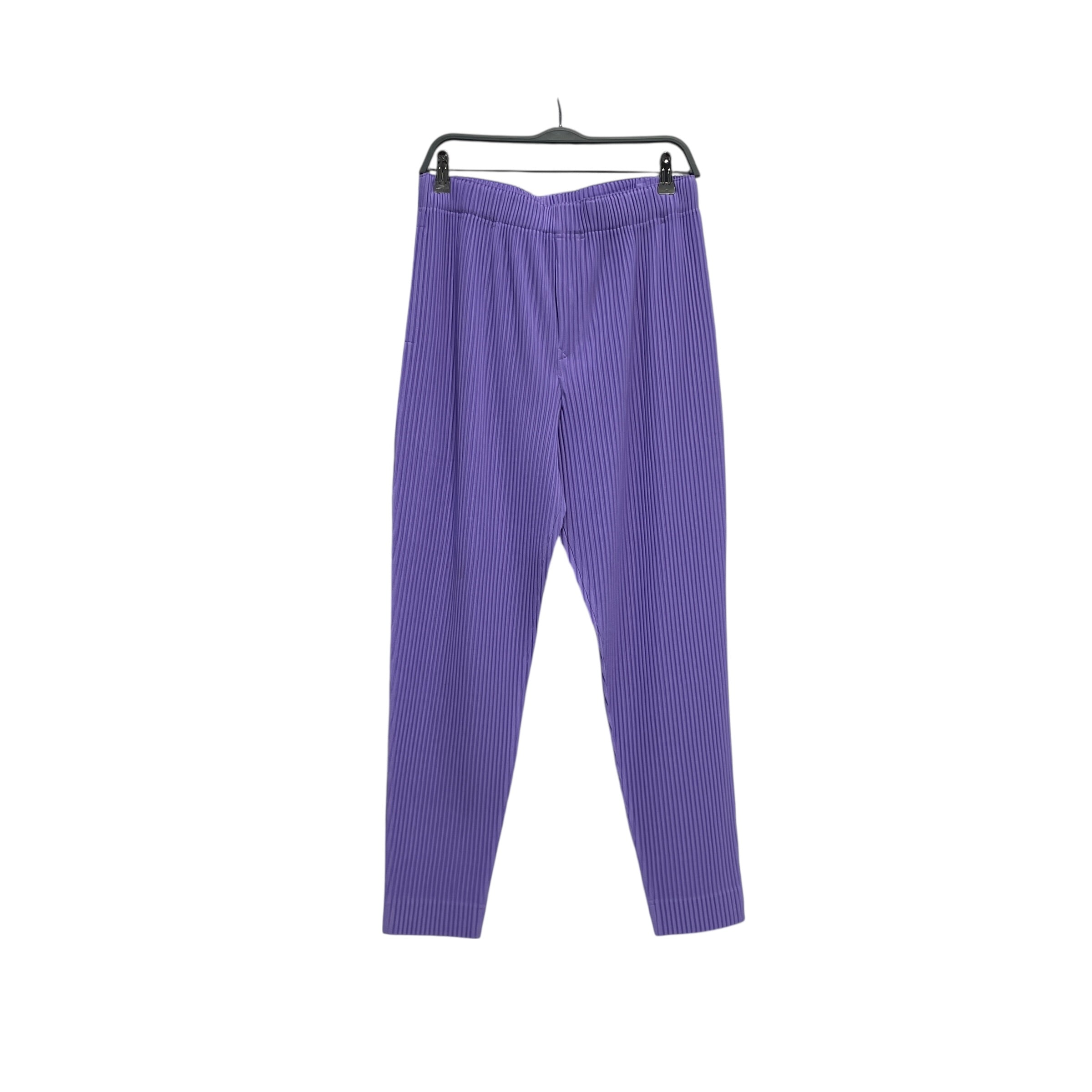 PLEATS PLEASE ISSEY MIYAKE/Straight Pants/3/Polyester/PPL/NWT LILAC view 1