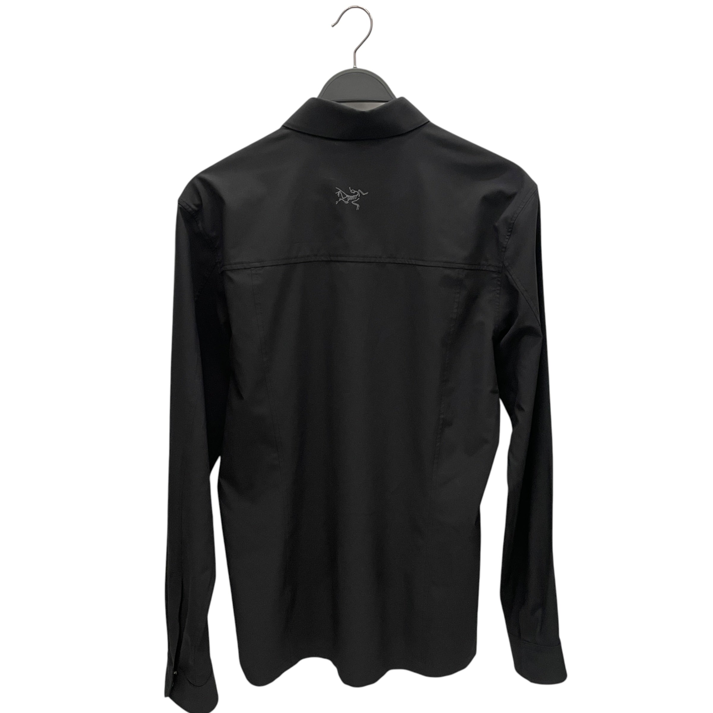 ARC'TERYX VEILANCE/LS Shirt/S/Cotton/BLK/ view 2