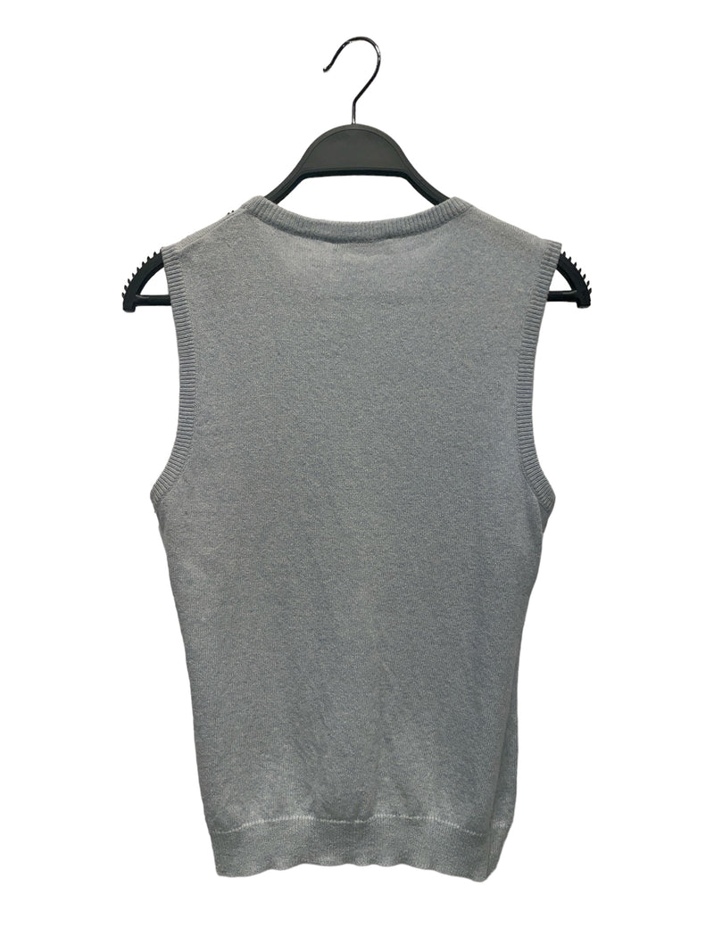 MOSCHINO CHEAP & CHIC///Vest/S/Plain/Wool/BLU//W [Designers] Mode/