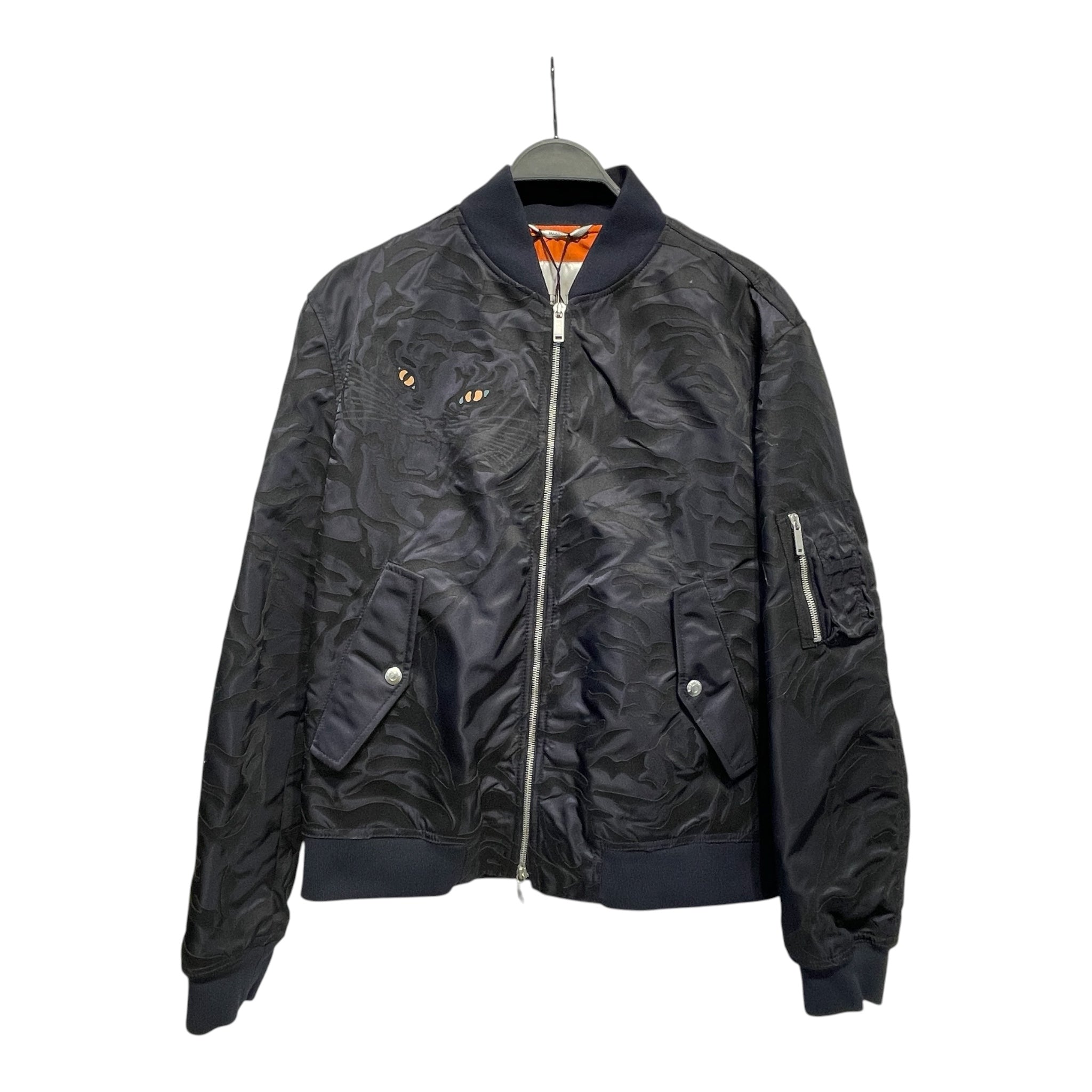 VALENTINO/Jacket/44/NVY/All Over Print/tiger bomber view 1