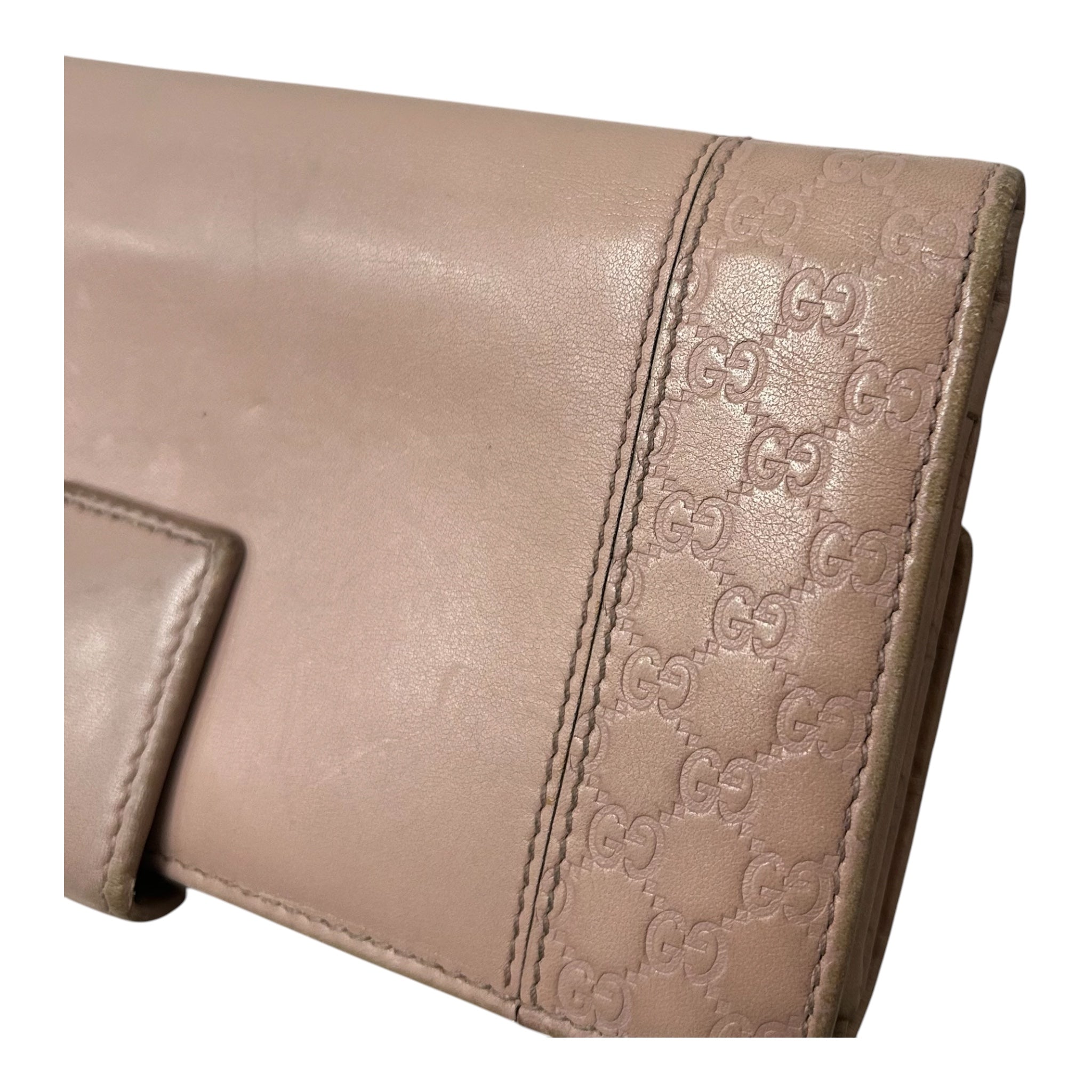 GUCCI/Bifold Wallet/Leather/PNK/L's/Continental view 6