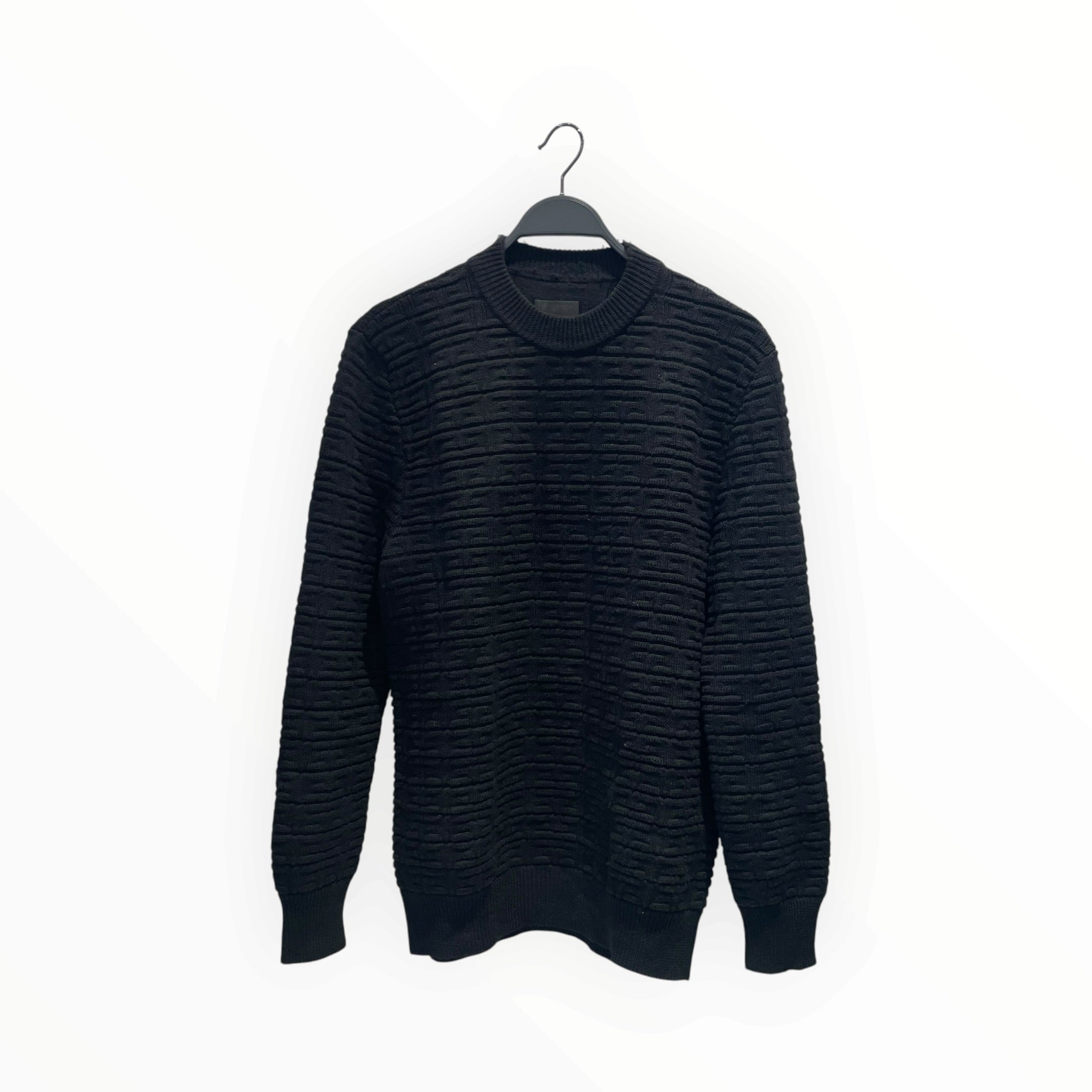 GIVENCHY/Sweater/S/Wool/BLK/4G JACQUARD view 1