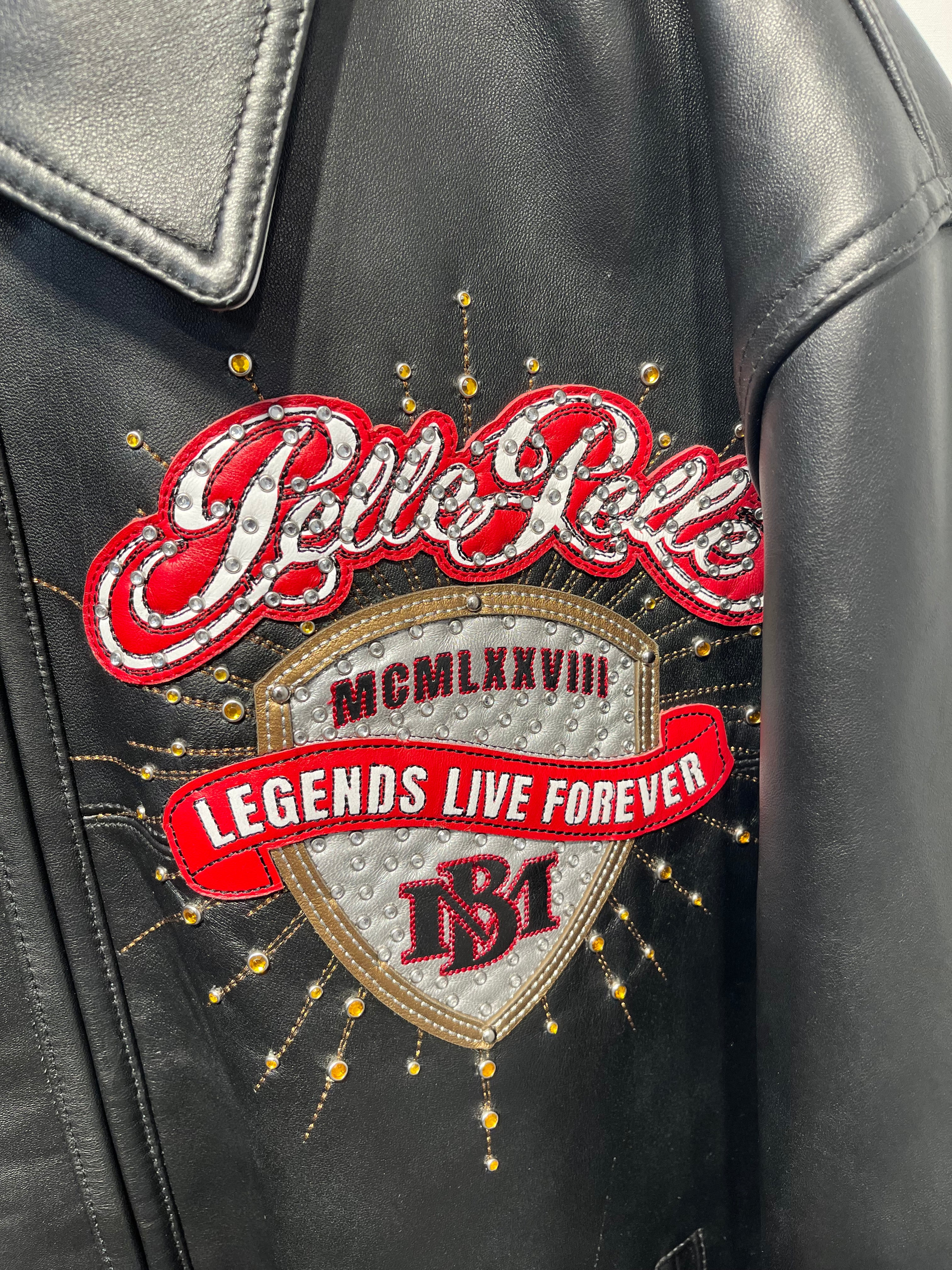 Pelle Pelle/Leather Jkt/XXL/Leather/BLK/Legends Live Forever view 4