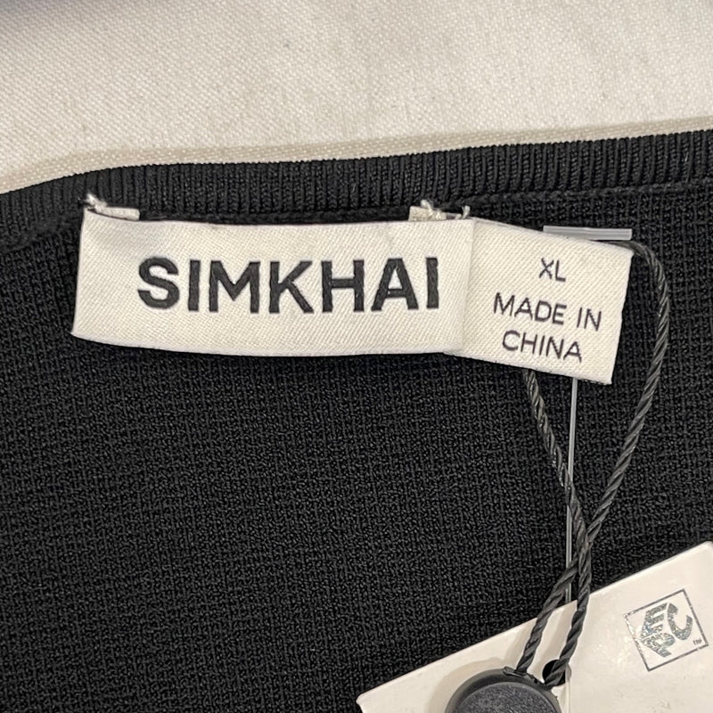 JONATHAN SIMKHAI/Shirt/XL/Rayon/BLK/