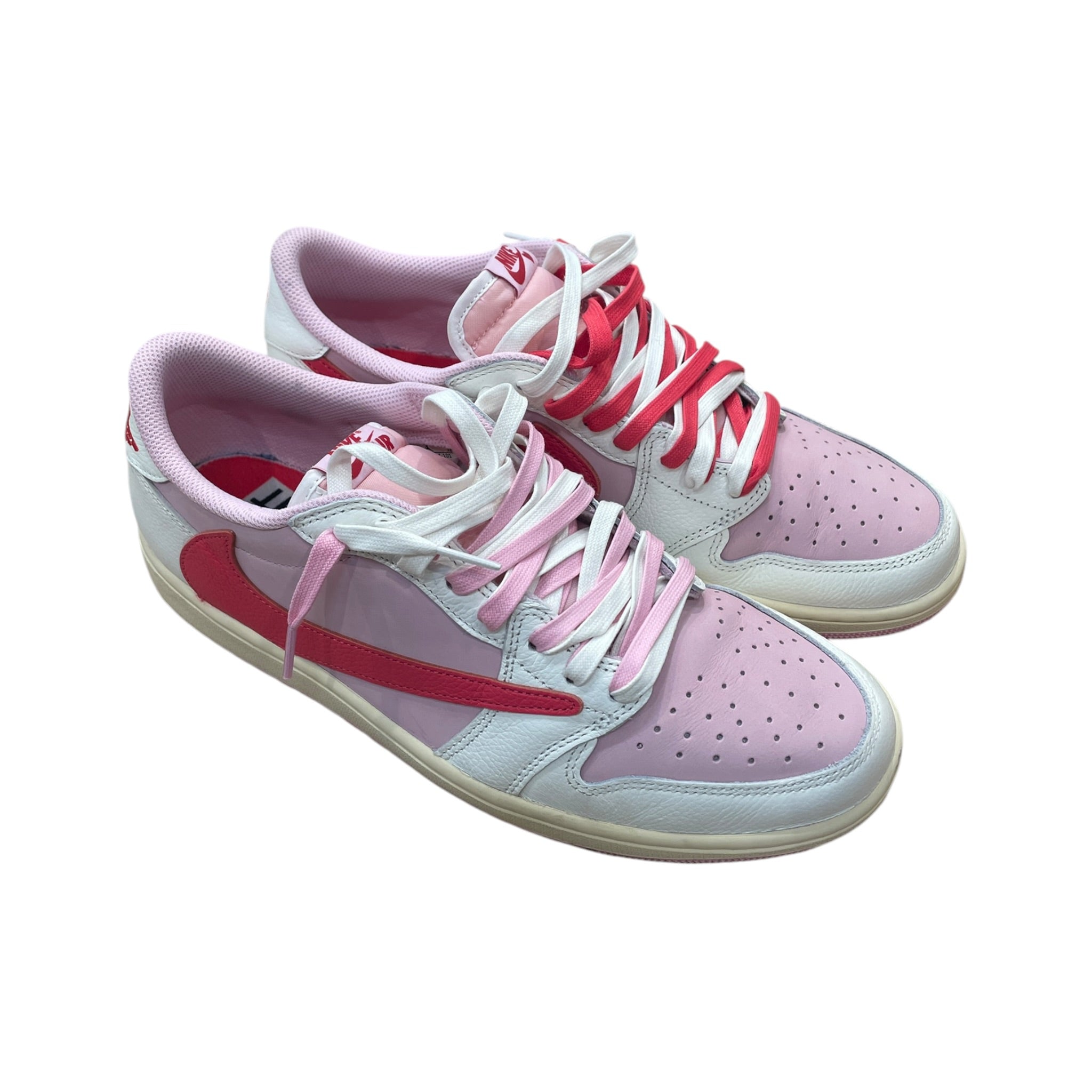 NIKE/NIKE/TRAVIS SCOTT/X TRAVIS SCOTT AIR JORDAN 1 LOW OG/Low-Sneakers/US 10.5/Leather/PNK/IQ7604-101 view 2