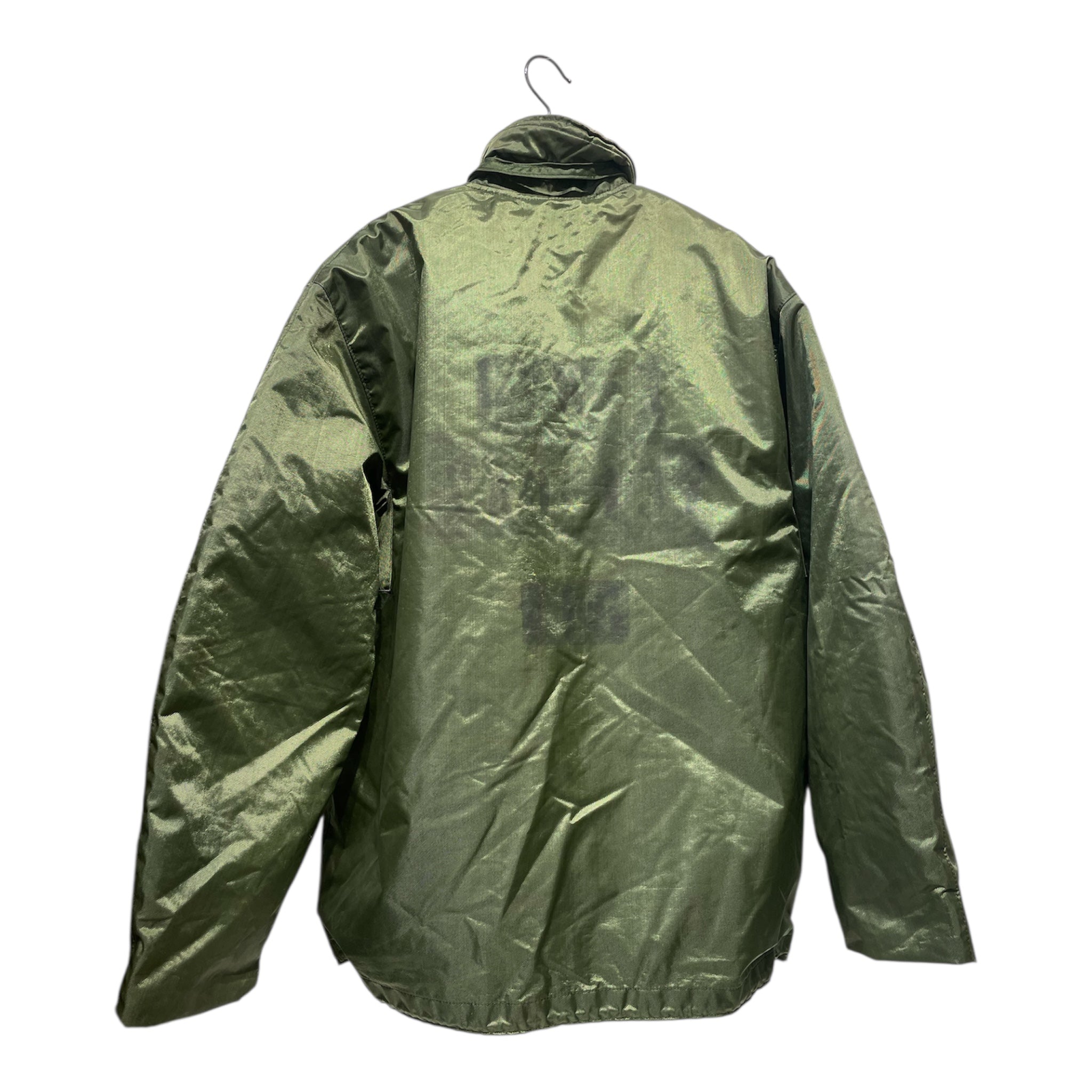 Vintage/Jacket/XL/Nylon/GRN/RIBBED COLLAR view 2