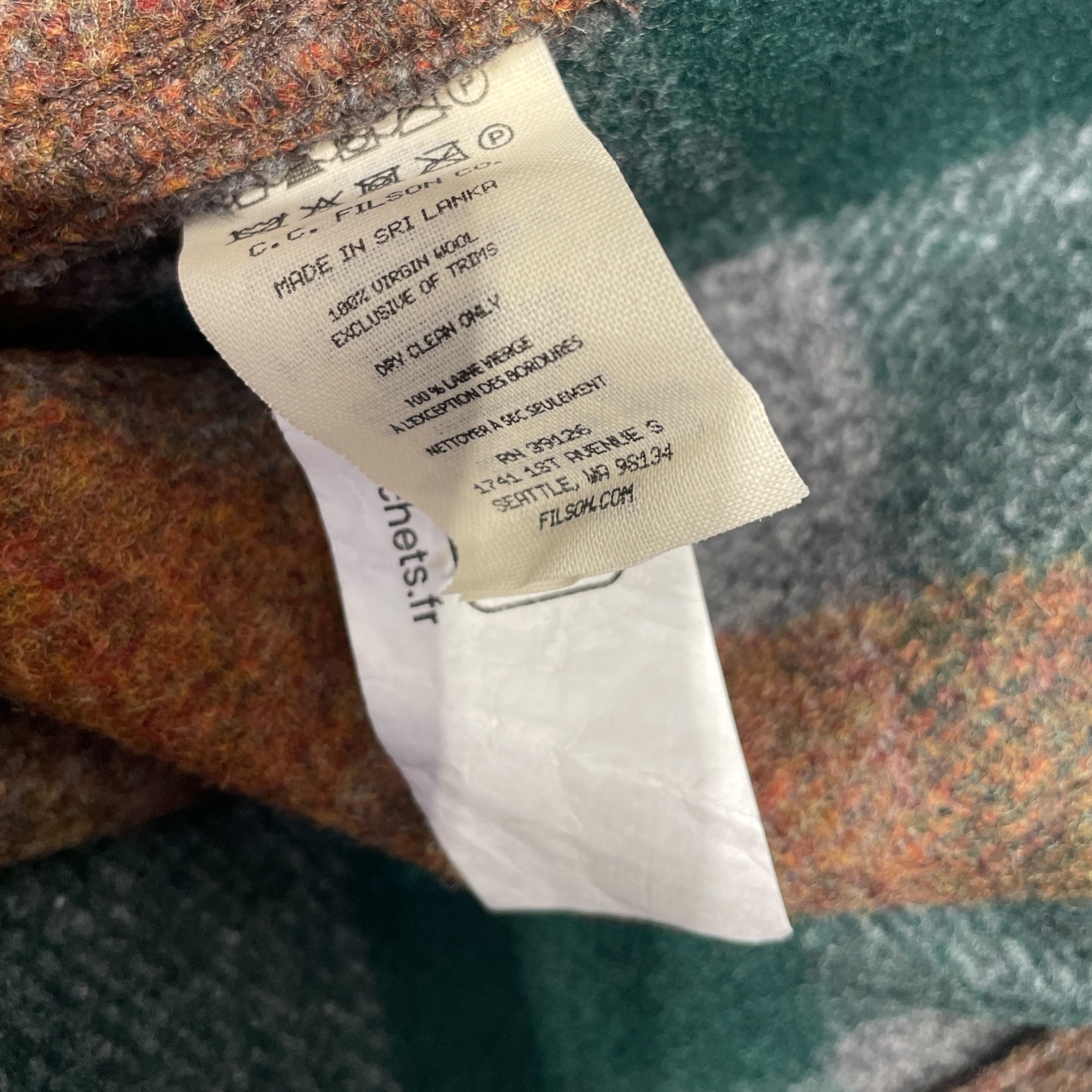 FILSON/Coverall/XL/Wool/MLT/Mackinaw Wool Jacket view 4