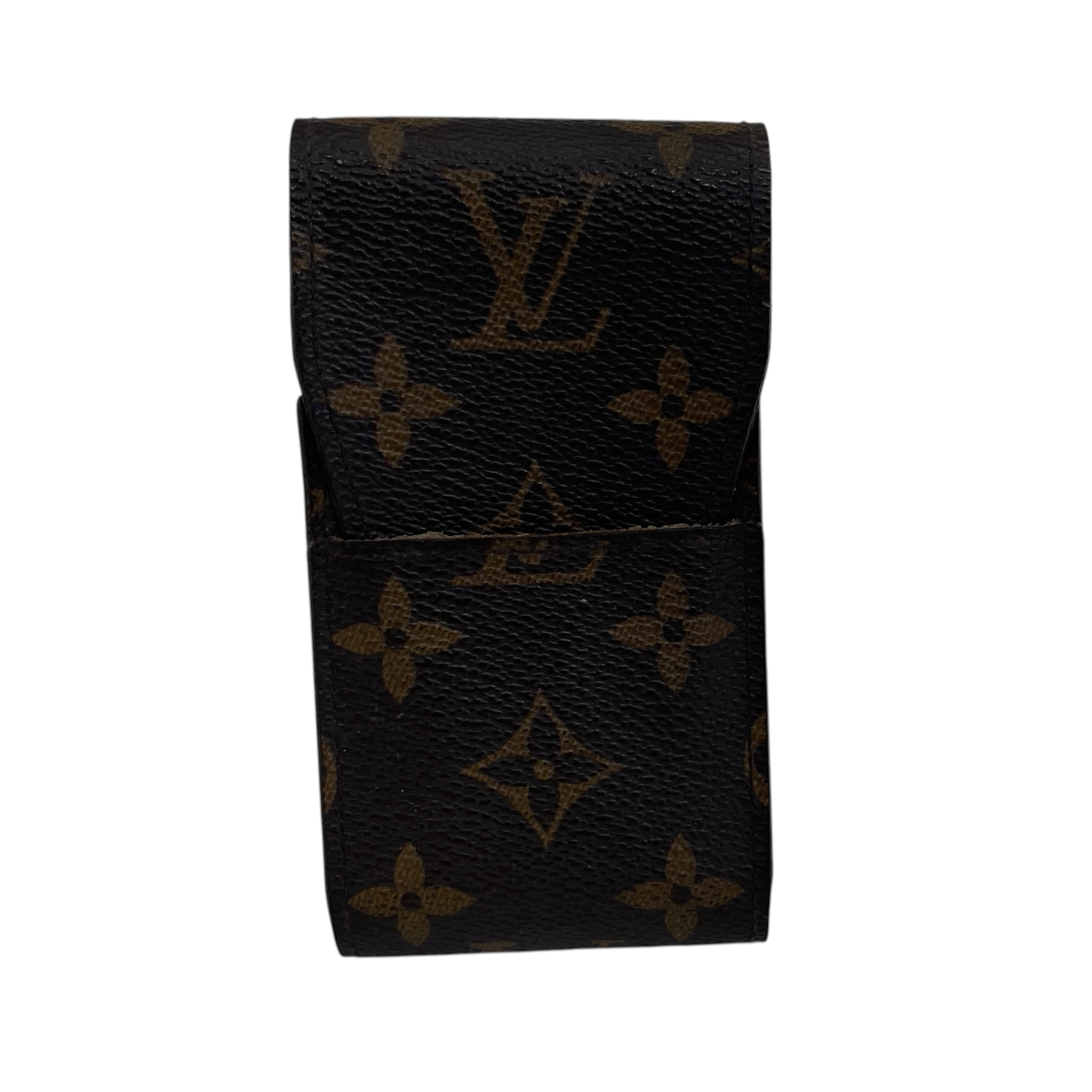 LOUIS VUITTON/Accessories/Monogram/Leather/BRW/M's/cig holder view 1