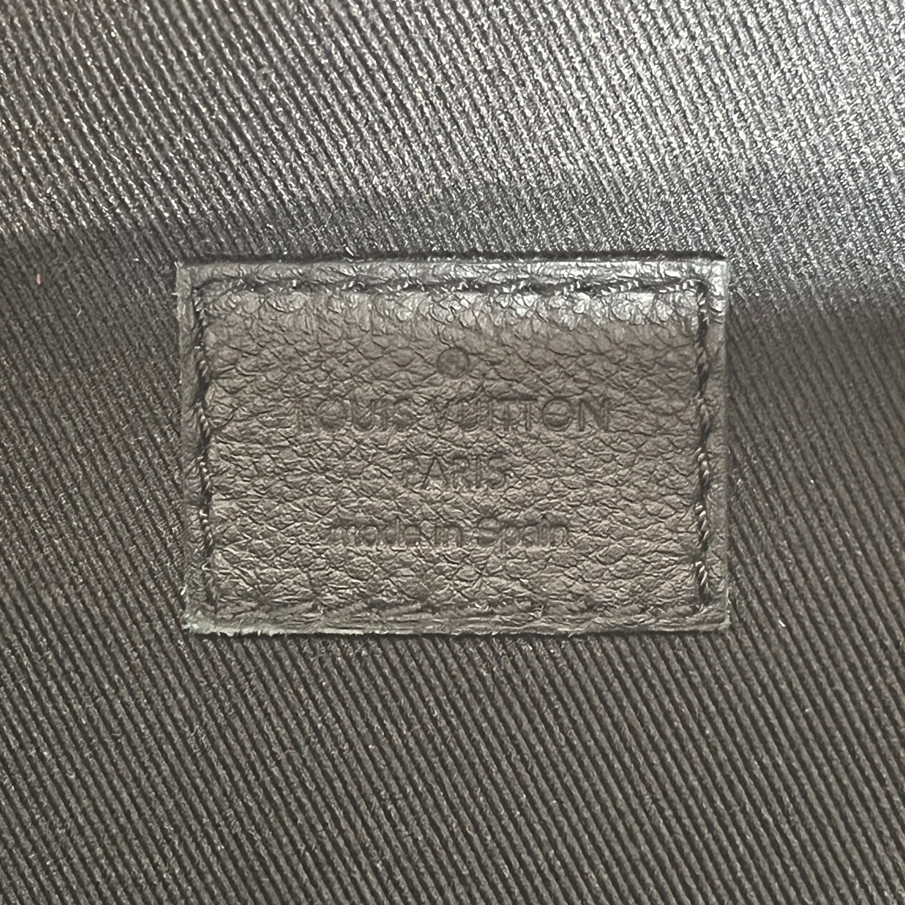 LOUIS VUITTON/Bag/Monogram/Cotton/BLK/rush bumbag view 6