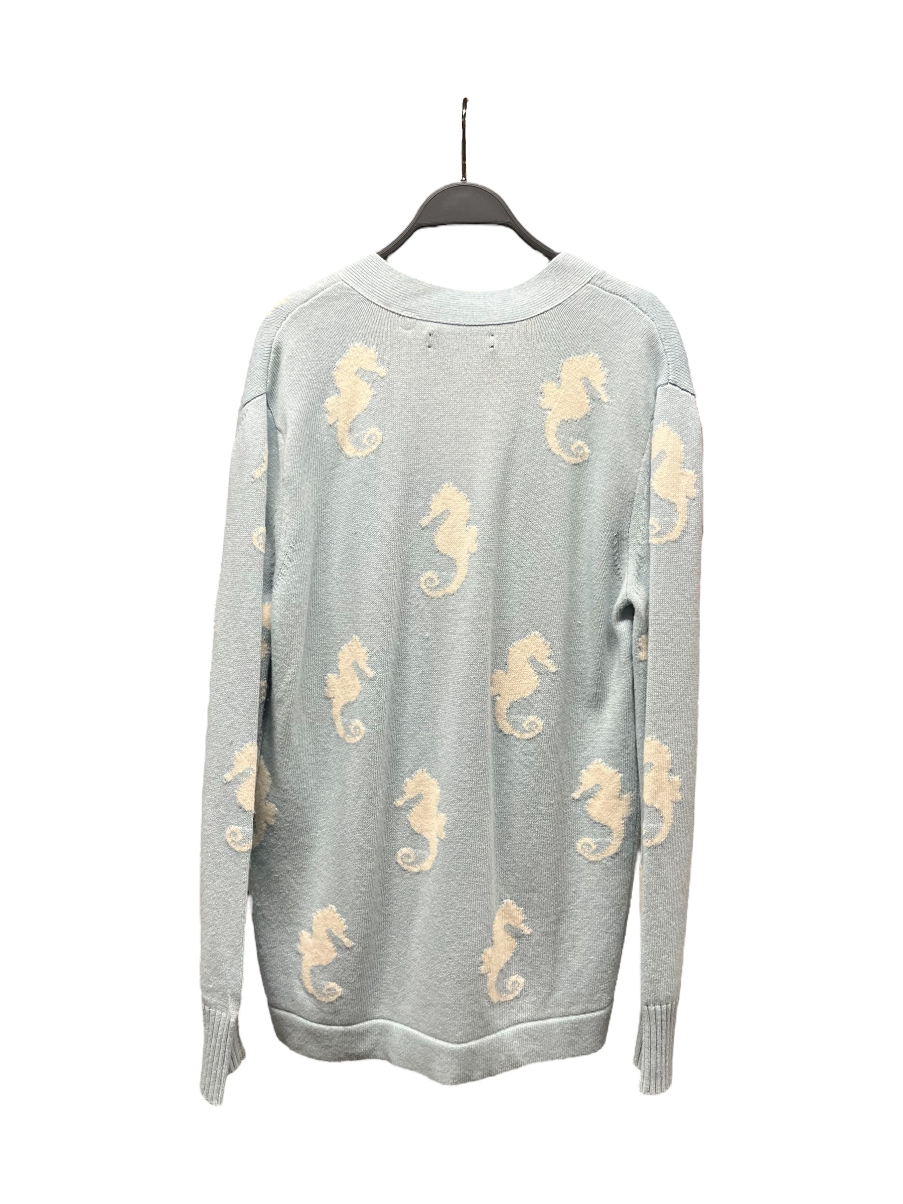 AMIRI/Cardigan/XS/Graphic/Wool/BLU/SEAHORSE GRAPHIC view 2