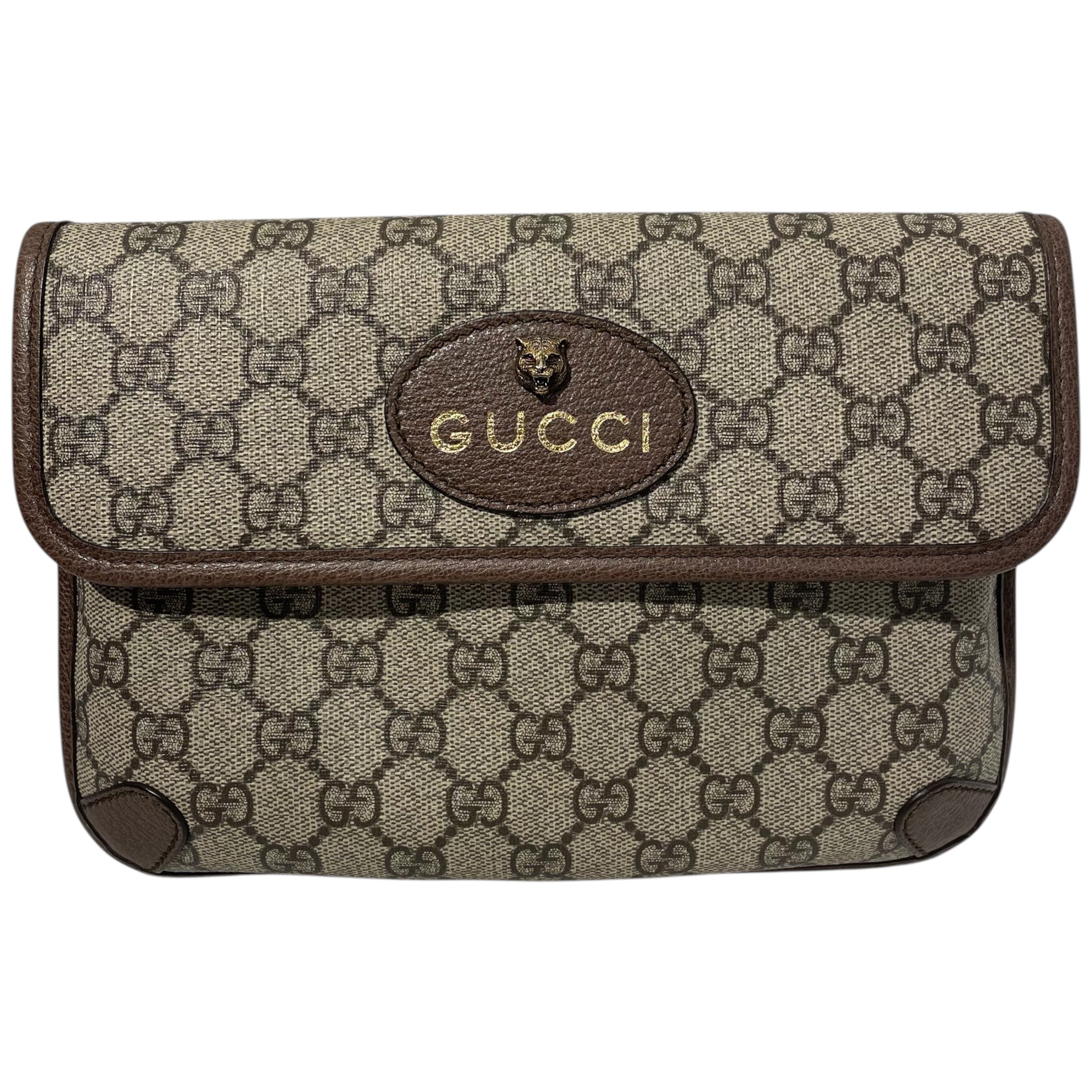GUCCI/Pouch/Monogram/Leather/KHK/GUCCI OPHIDIA POUCH view 1