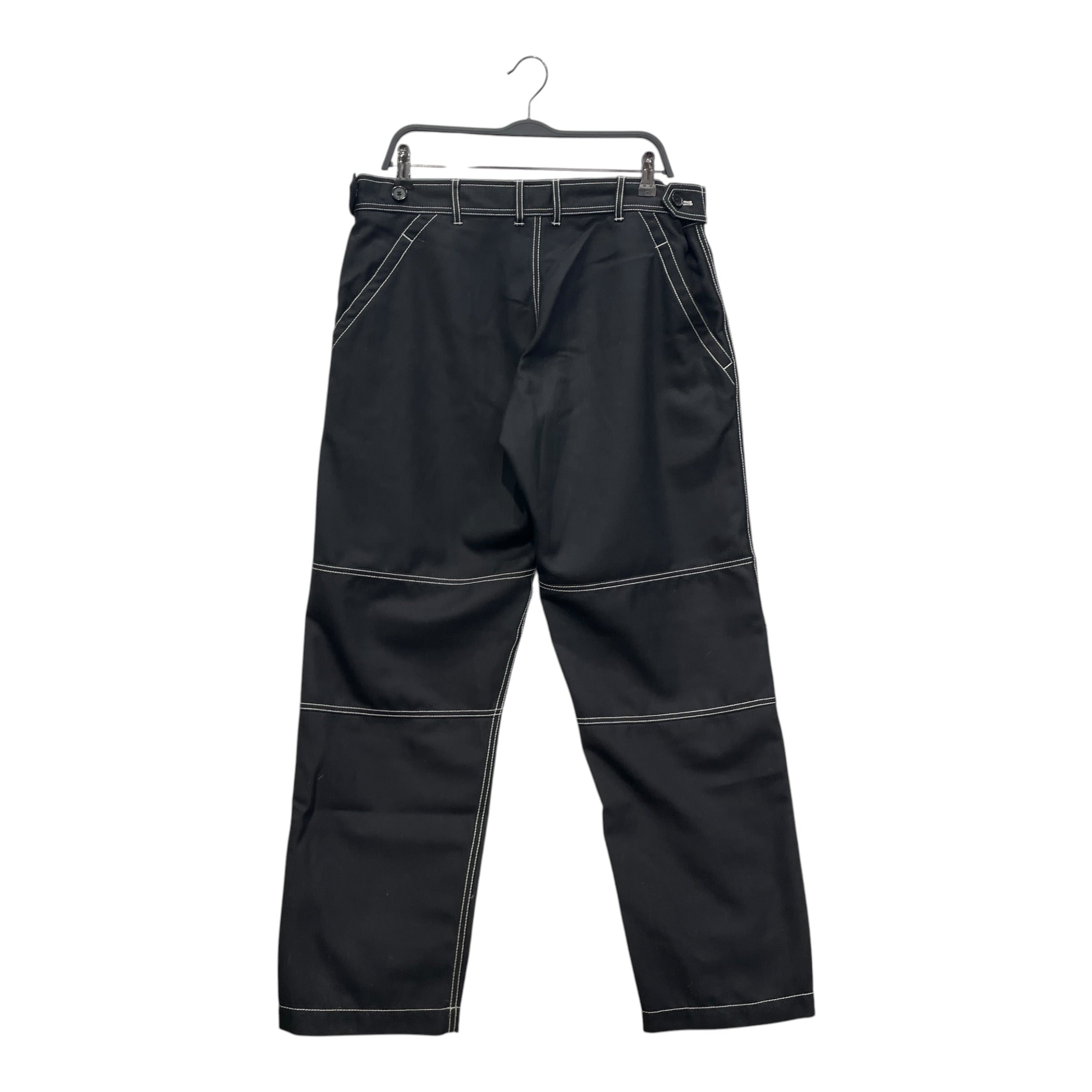 COMME des GARCONS SHIRT/Pants/Polyester/BLK/CONTRAST STITCHING view 1