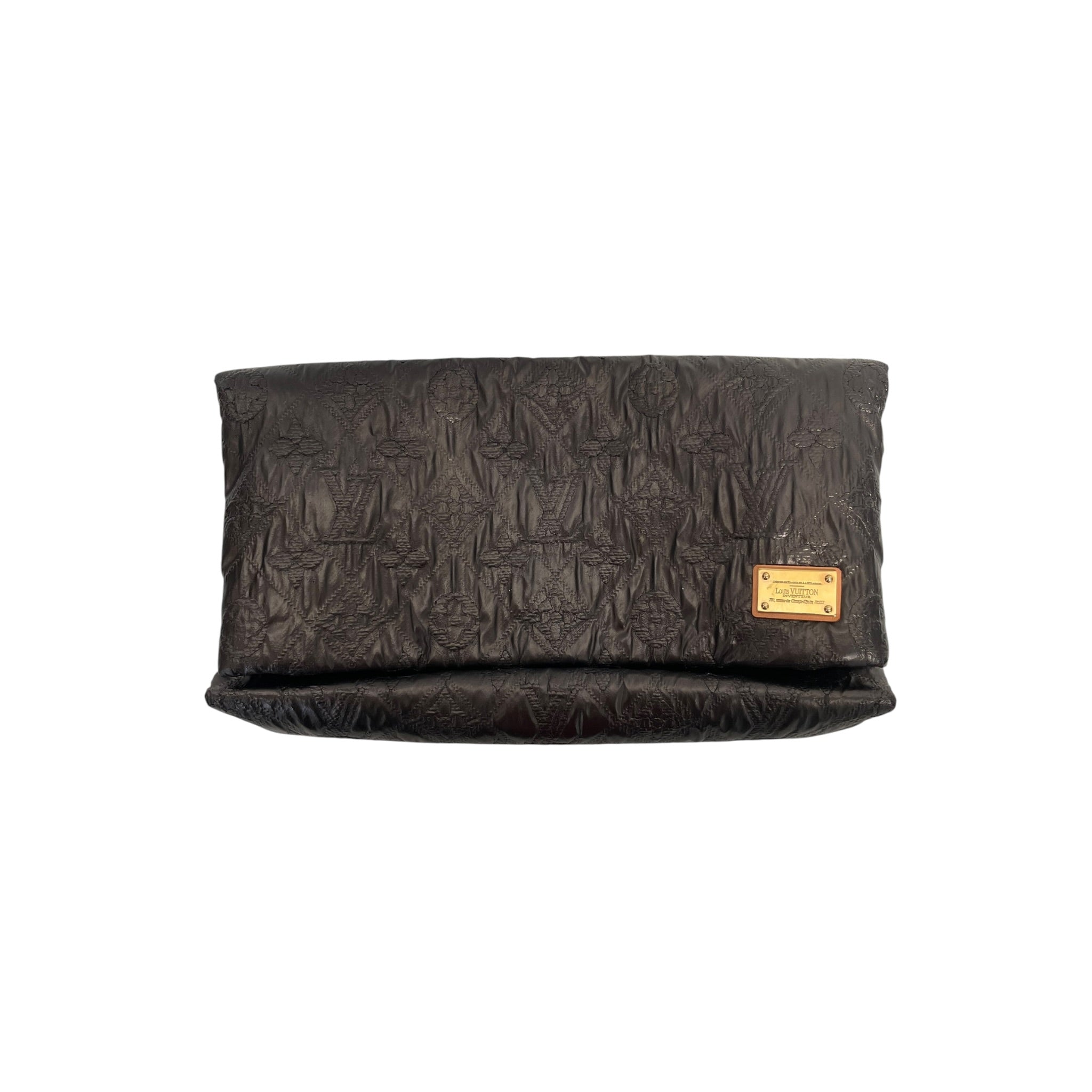 LOUIS VUITTON/Clutch Bag/BLK/Lime Light Pm view 1