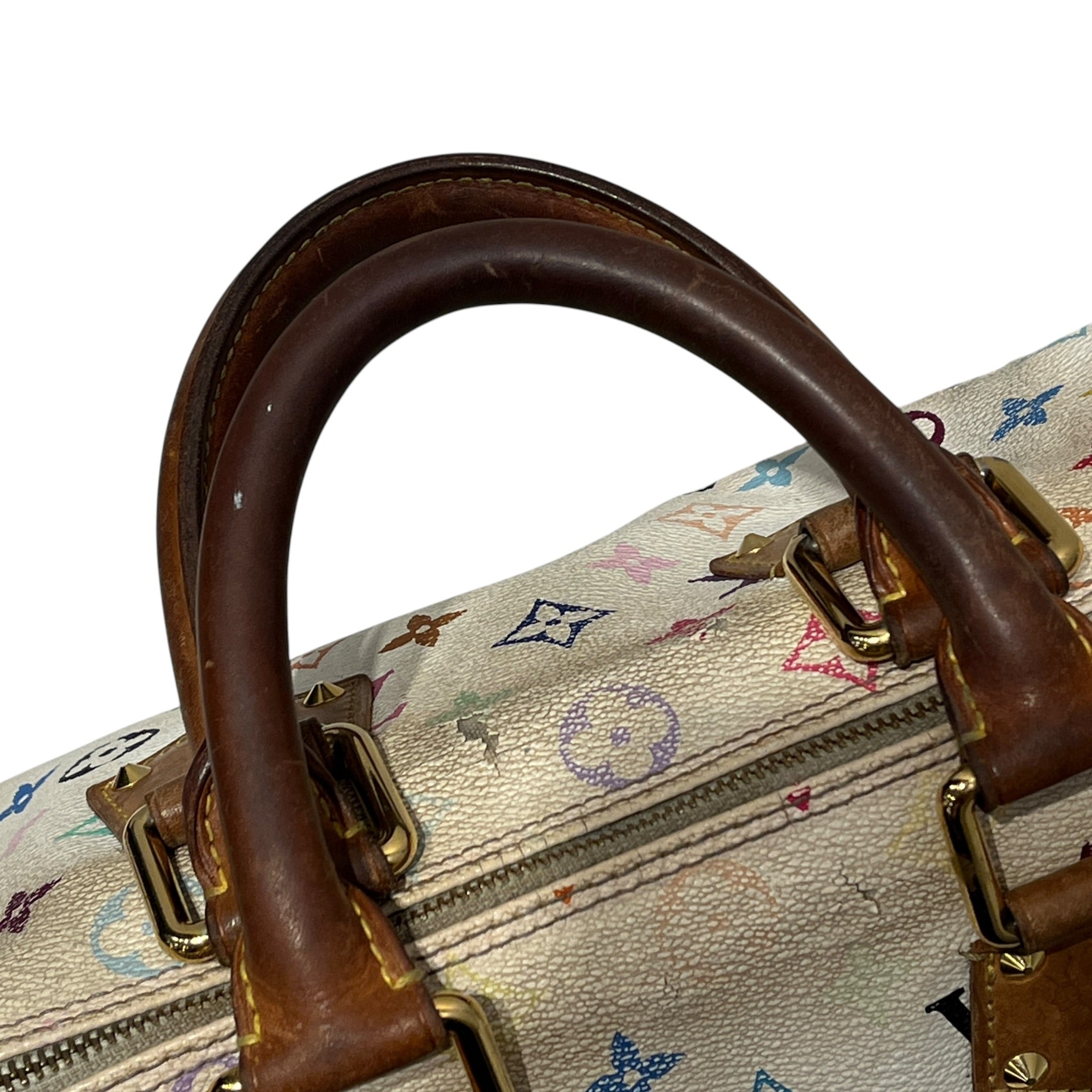 LOUIS VUITTON/Hand Bag/Monogram/MLT/TAKASHI MURAKAMI view 9