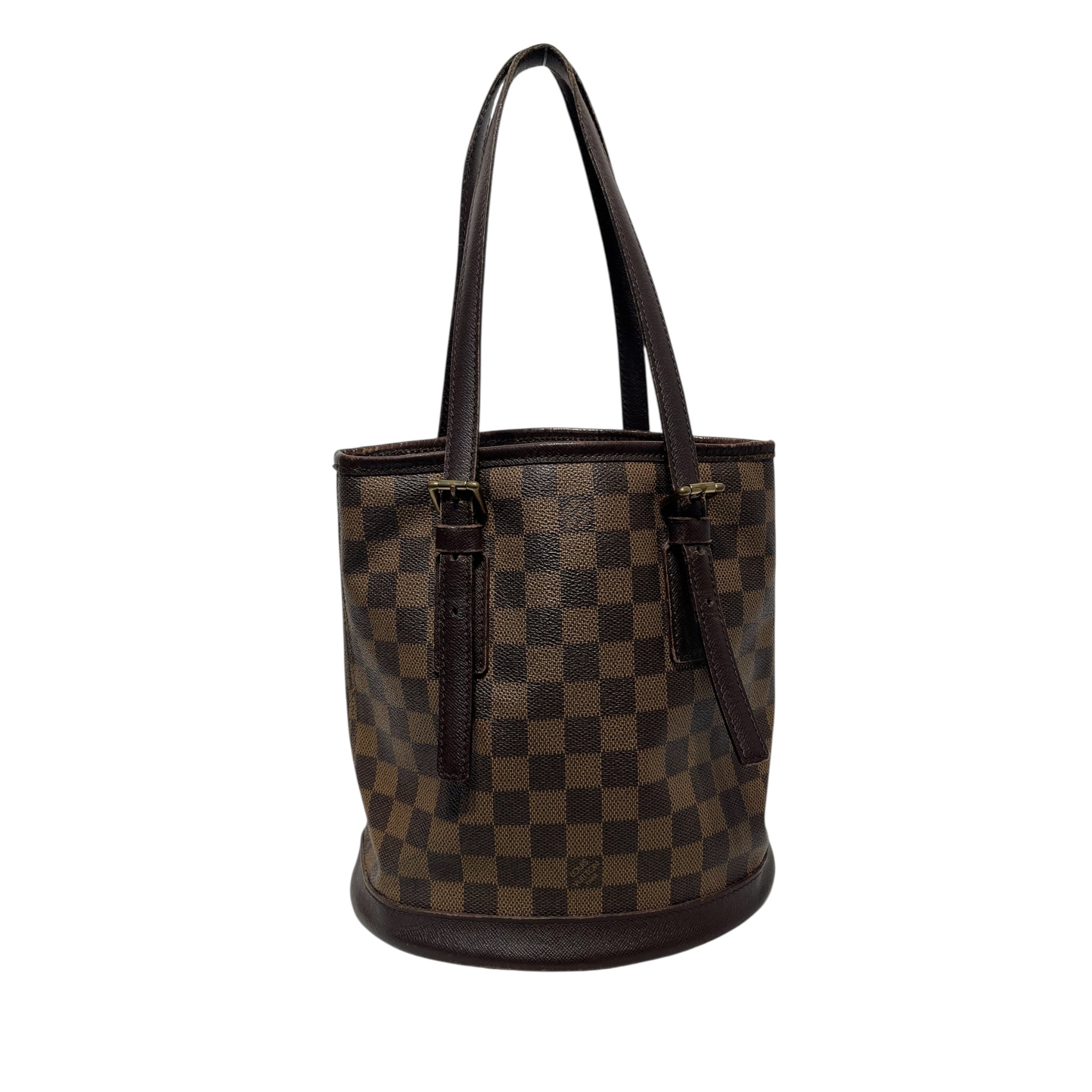 LOUIS VUITTON/Tote Bag/BRW/Vintage Bucket Damier view 4