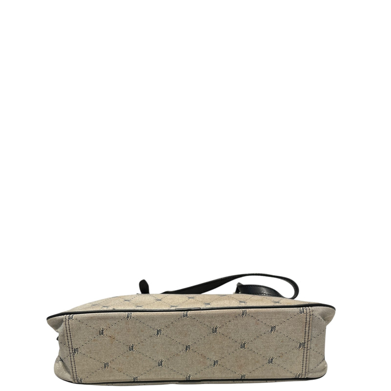 BURBERRY BLUE LABEL/Hand Bag/OS/Cotton/SLV/BURBERRY LONDON BLUE